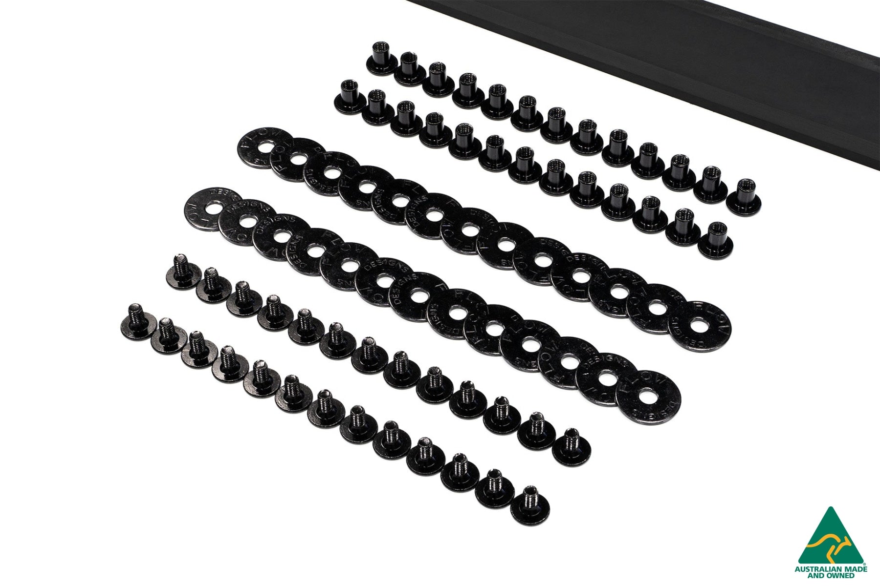 DEMO STOCK - AW Polo GTI Side Skirt Splitters (Pair) - TEXTURED MATTE BLACK