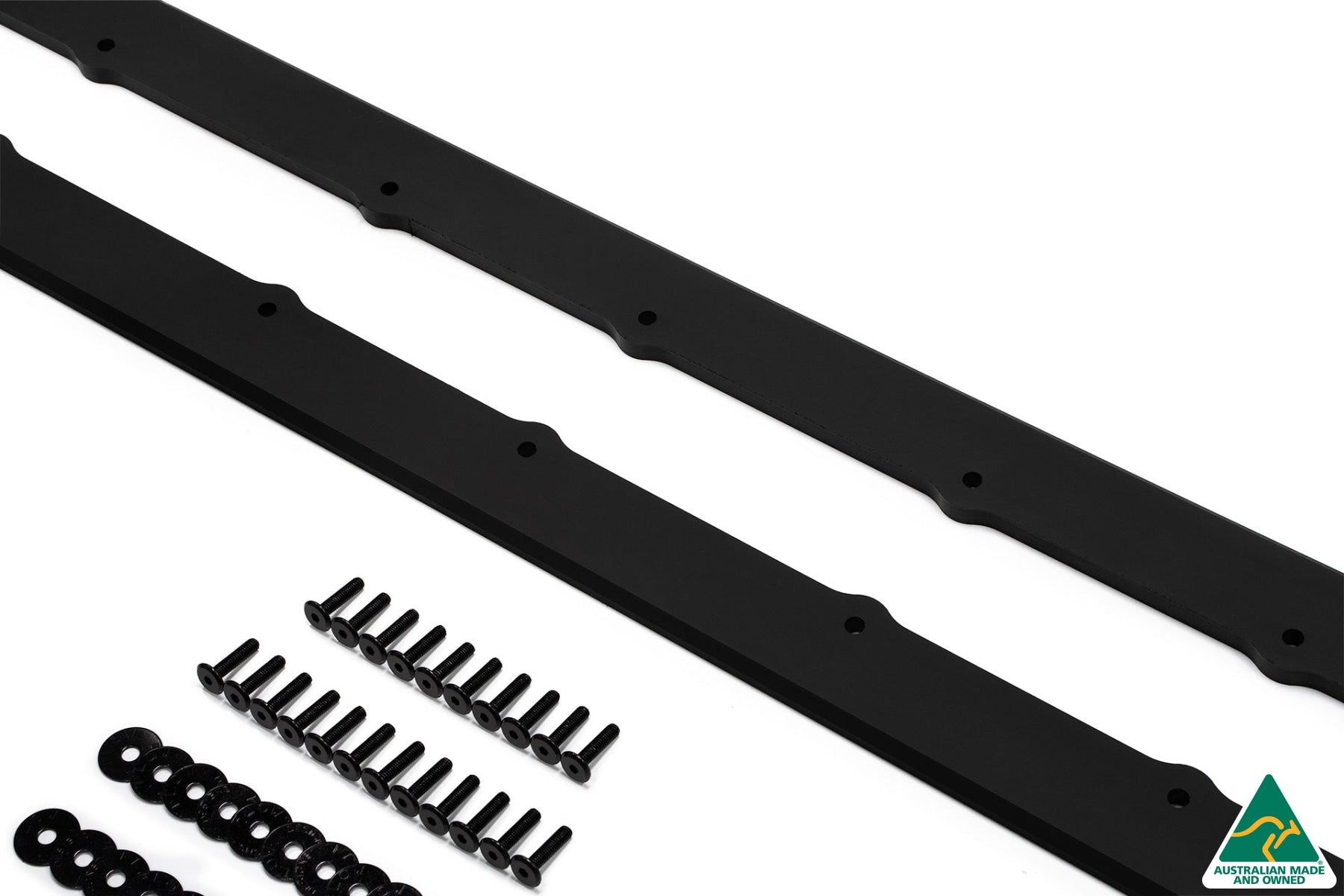 EX-DISPLAY - Impreza WRX/RS G3 Hatch/Sedan PFL Side Skirt Splitters (Pair) - TEXTURED MATTE BLACK