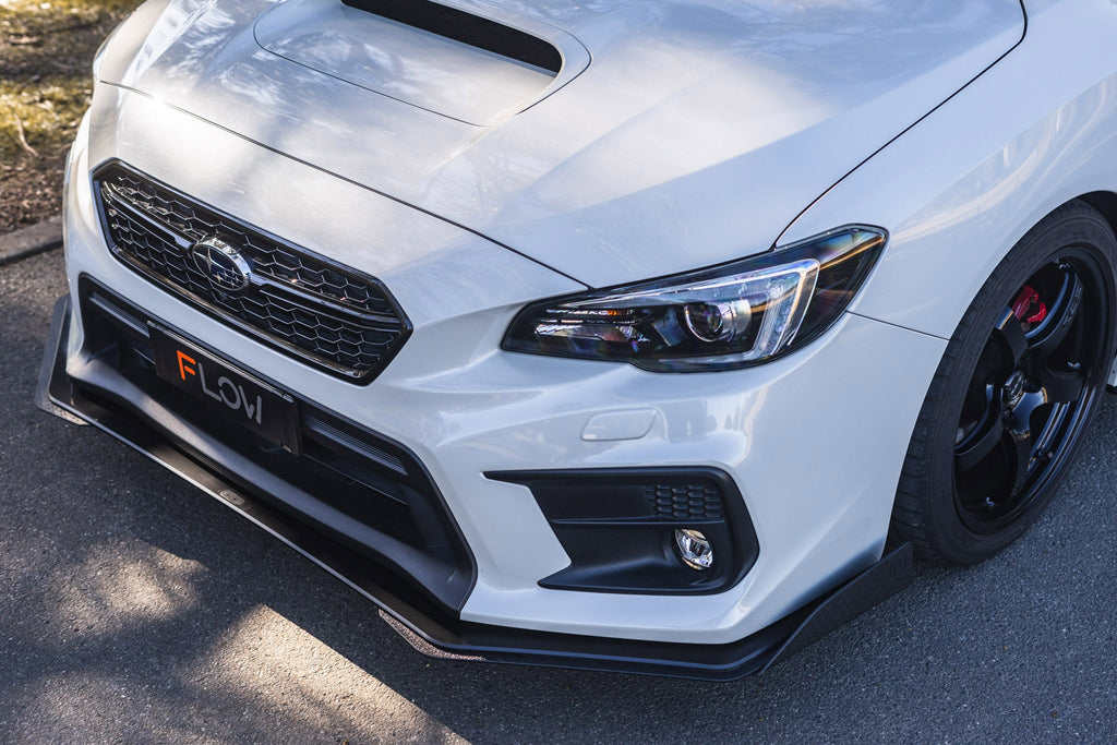 Buy Subaru VA WRX & WRX STI Front Lip Splitter Winglets (Option A ...