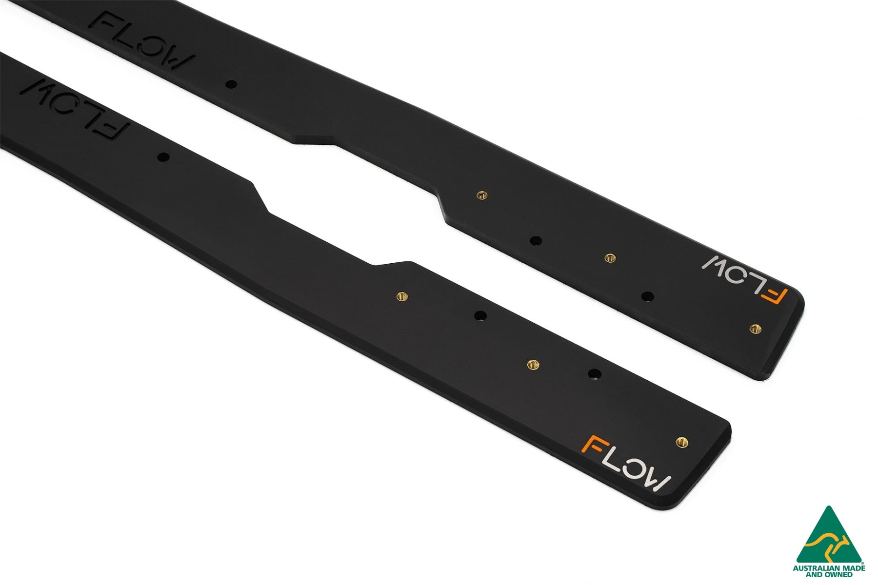 RETURNED STOCK - MK7.5 Golf R/7.5 Golf R Wagon Side Skirt Splitters (Pair) - GLOSS BLACK