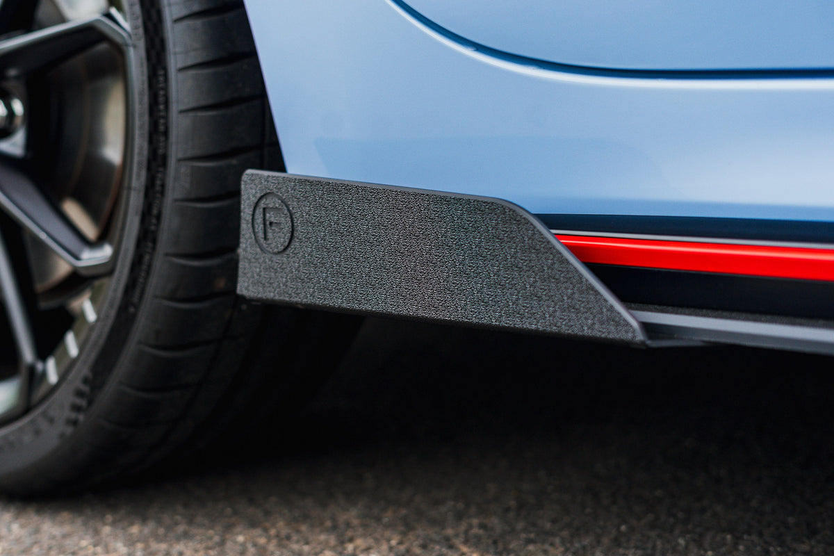 CN7 V2 i30N Sedan FL 2024+ Side Skirt Splitter Winglets (Pair)