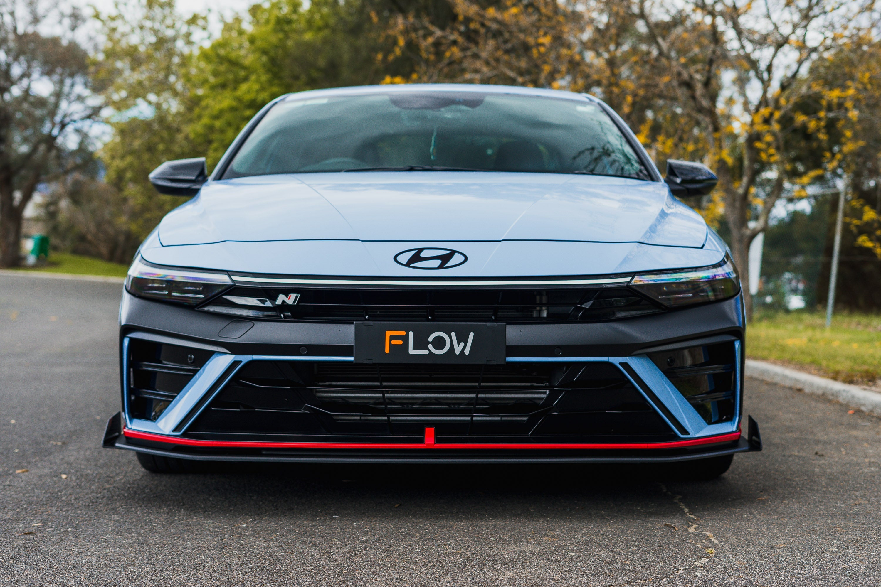 CN7 V2 i30N Sedan FL 2024+ Front Lip Splitter Winglets (Pair)