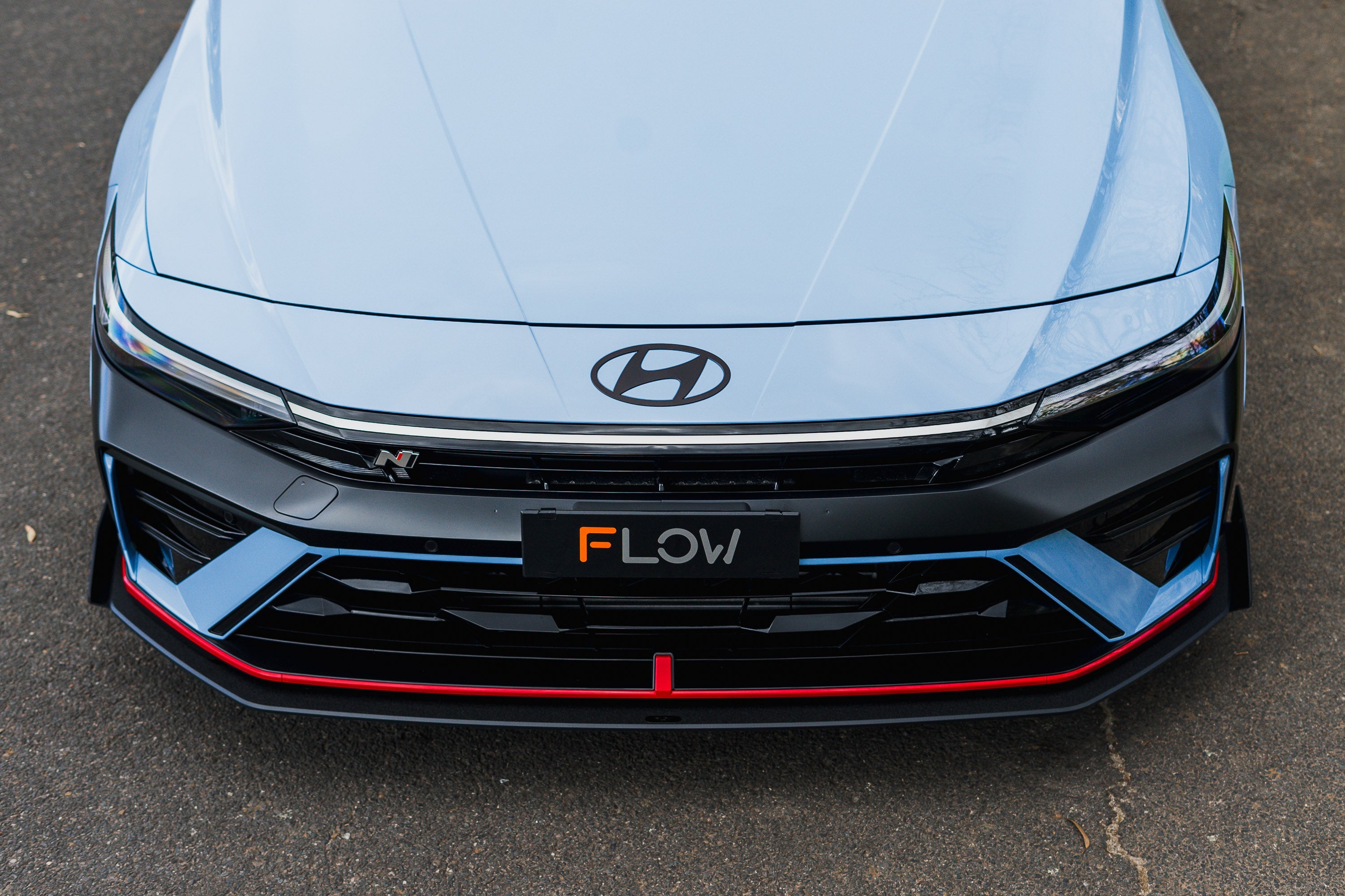 CN7 V2 i30N Sedan FL 2024+ Front Lip Splitter Winglets (Pair)