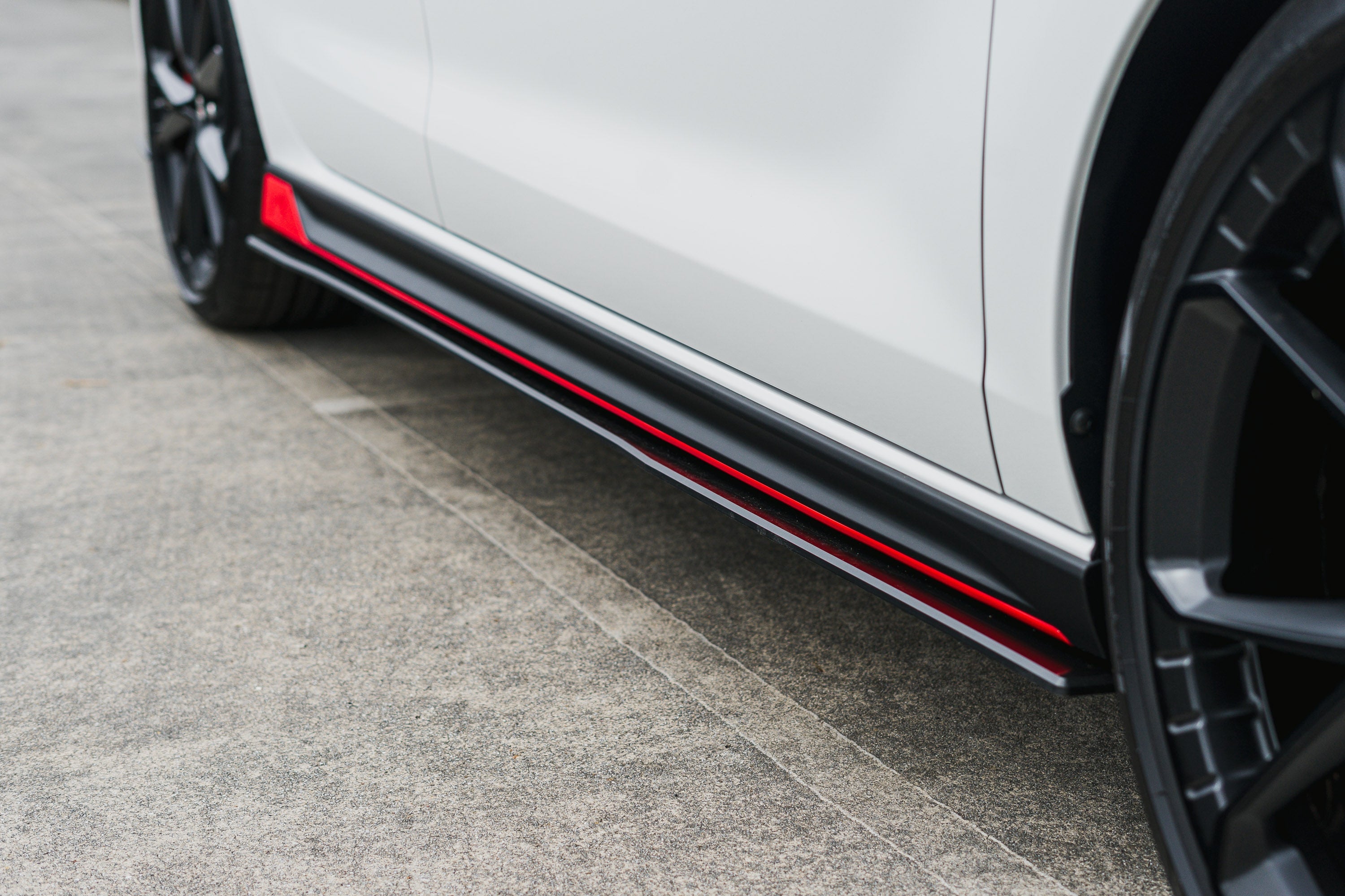 i30N Hatch PDE V6 FL2 2025+ Side Skirt Splitters (Pair)