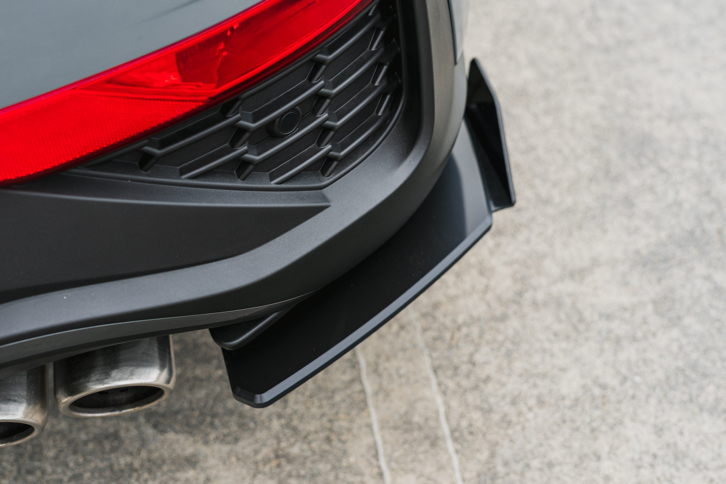 DISCONTINUED SANDED MATTE FINISH - i30N PD FL / i30N PDe V6 FL / N-Line Hatch PDe.V6 FL 2024+ Rear Spats (Pair)