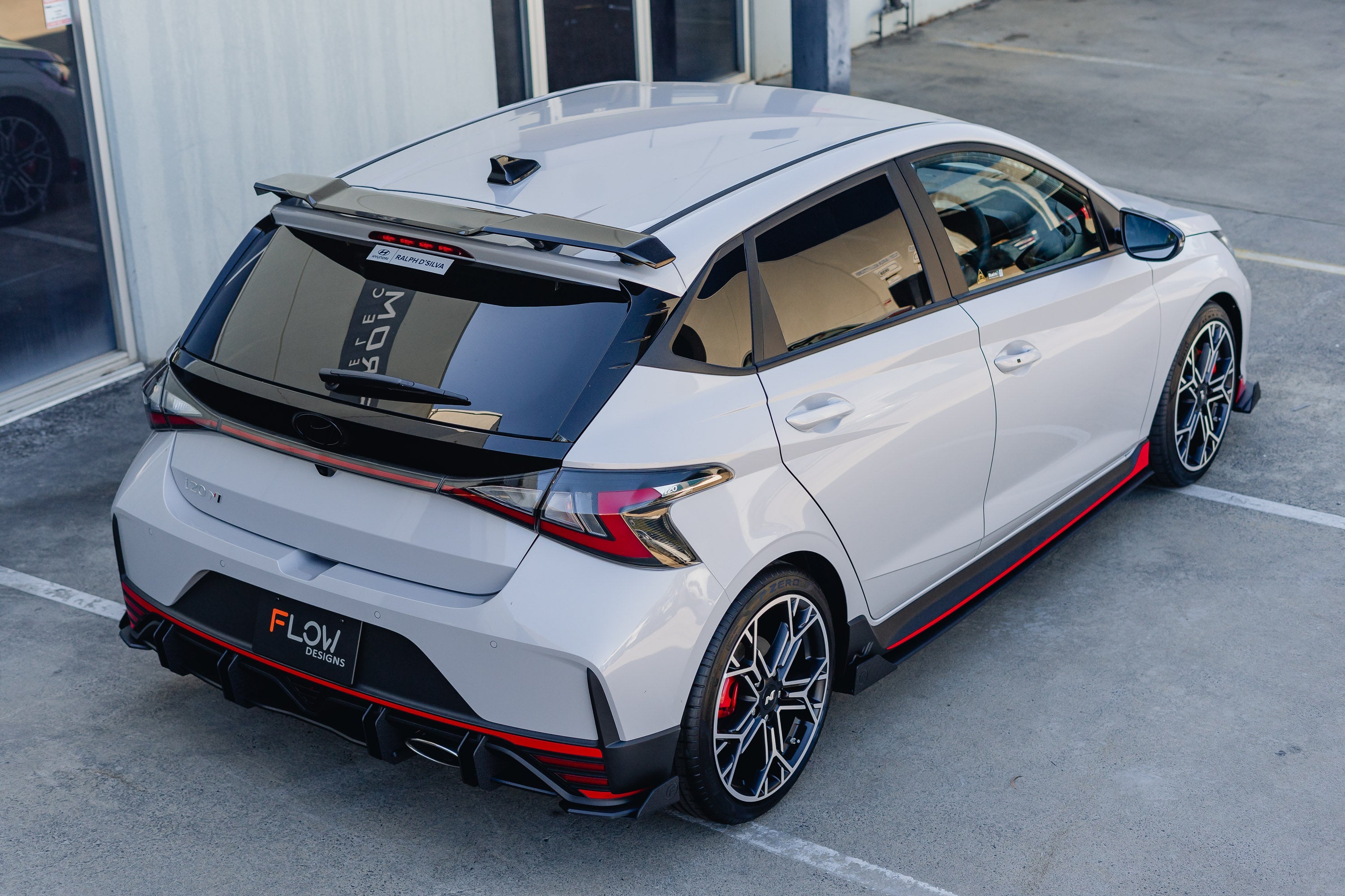 EX-DISPLAY - i20 N BC3 Pre-Facelift / Facelift - Side Skirt Splitters (Pair) - GLOSS BLACK