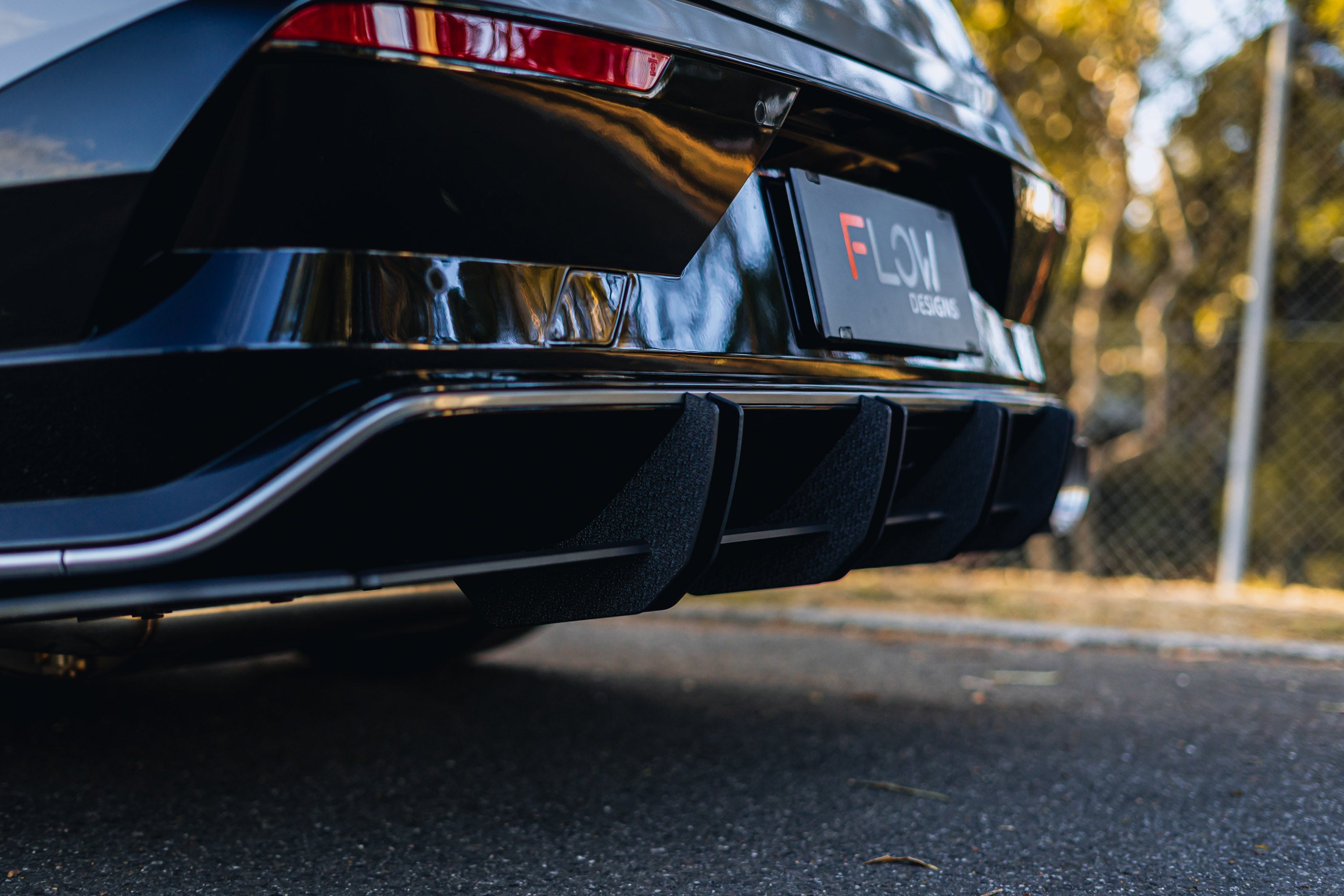 Hyundai CN7 V2 i30 N-Line Sedan FL 2025 Rear Spats (Pair)