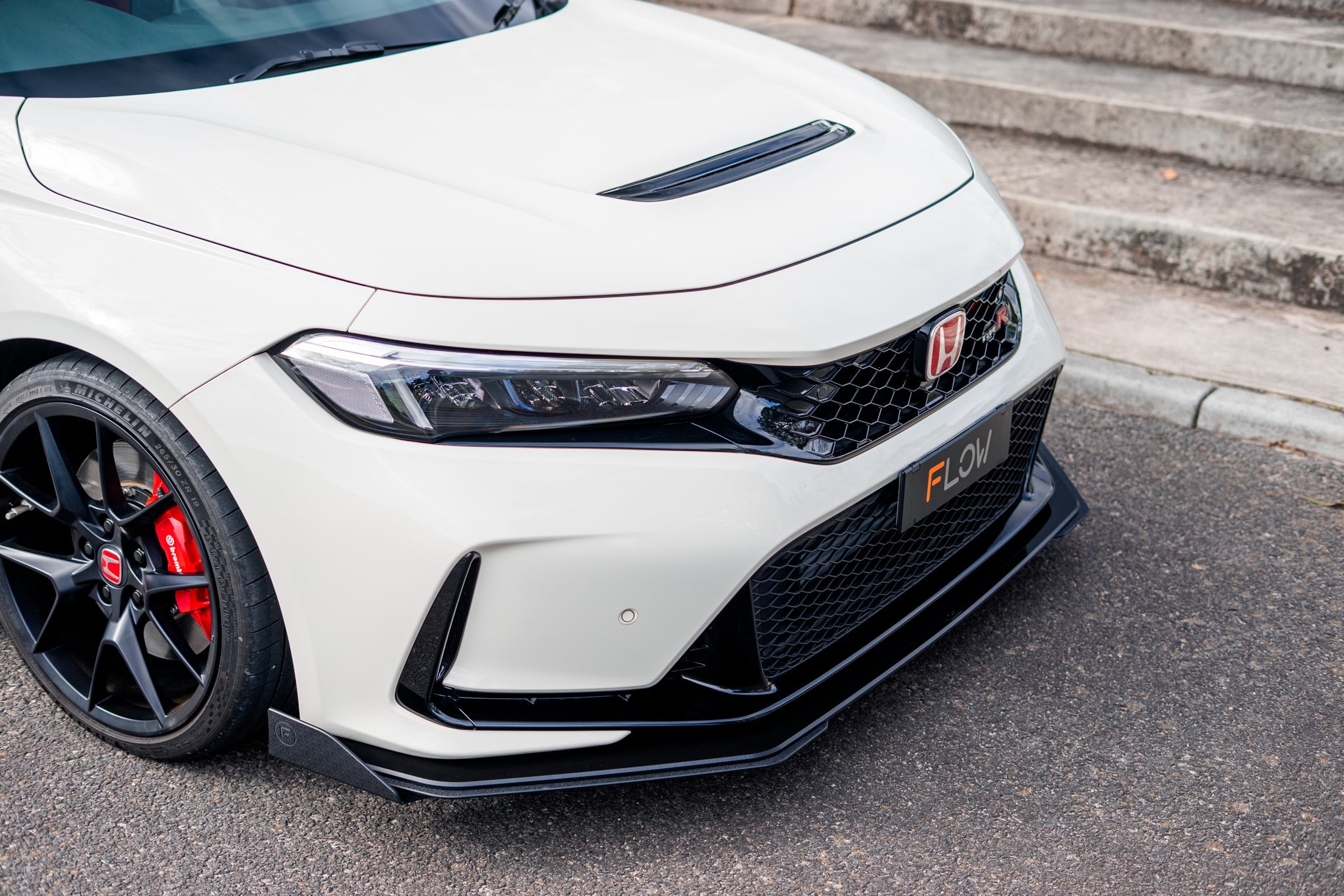 FL5 Civic Type R Front Lip Splitter Winglets (Pair)