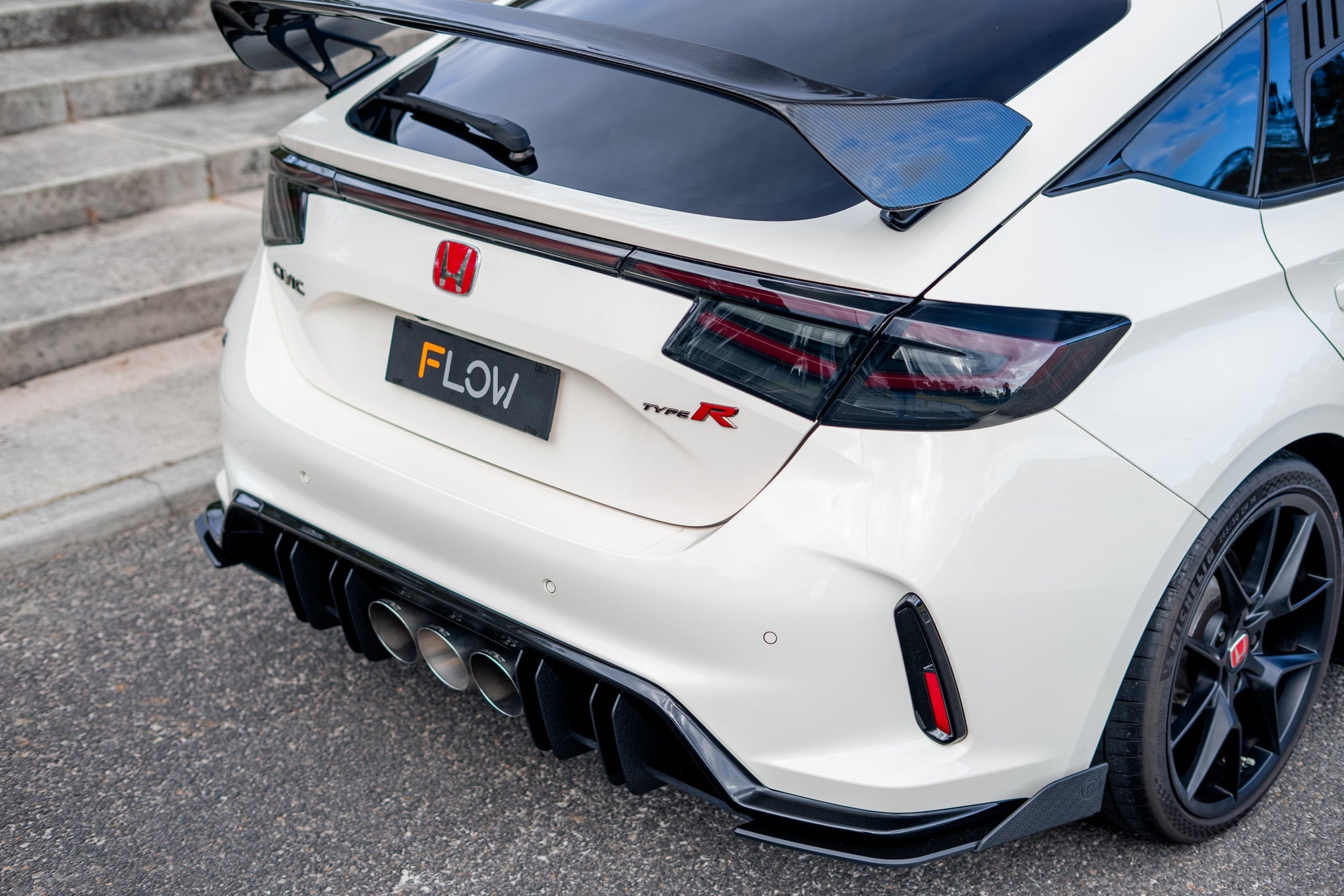 FL5 Civic Type R Flow-Lock Rear Diffuser