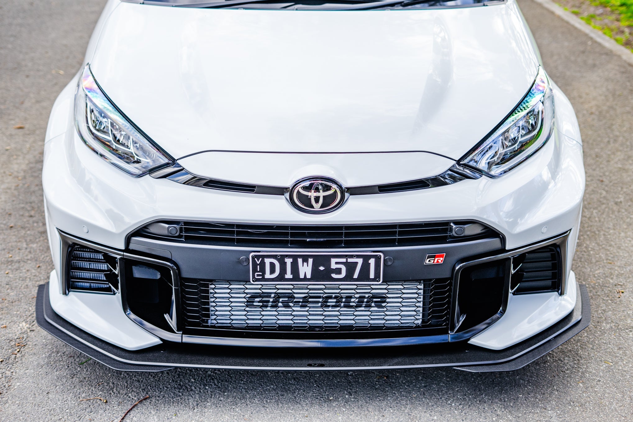 Toyota Yaris GR Gen2 2025 Chassis Mounted Front Lip Splitter & Bumper Reinforcement Plate
