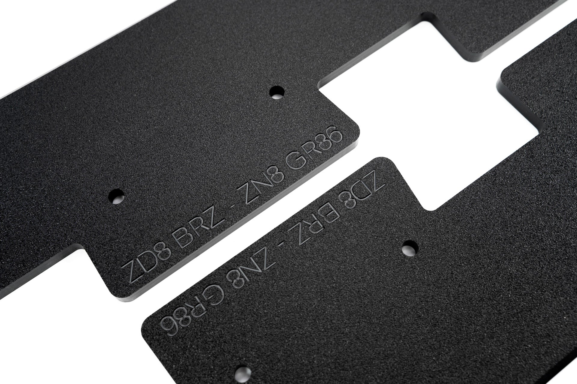 EX-DISPLAY - Toyota ZN8 GR86 / Subaru ZD8 BRZ Side Skirt Splitters (TEXTURED: Pair)