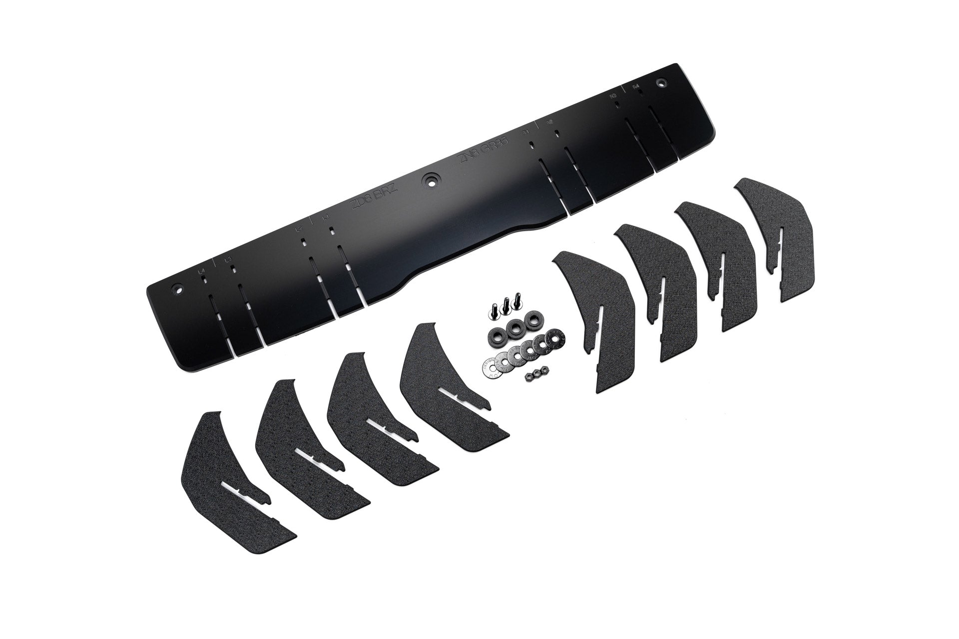 DEMO STOCK - Toyota ZN8 GR86 / Subaru ZD8 BRZ Flow-Lock Rear Diffuser (GLOSS)