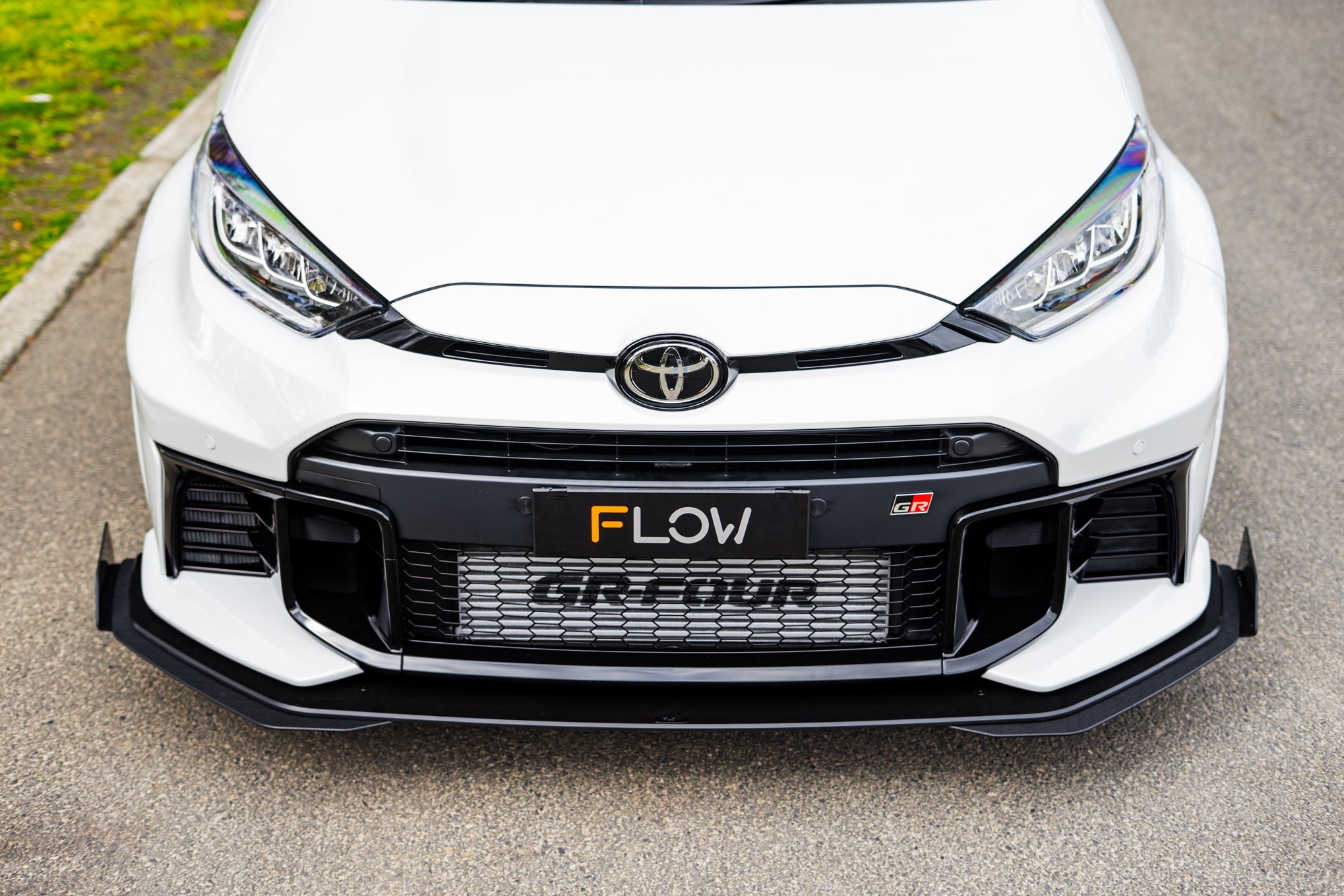 Toyota Yaris GR Gen2 2025 Chassis Mounted Front Lip Splitter & Bumper Reinforcement Plate