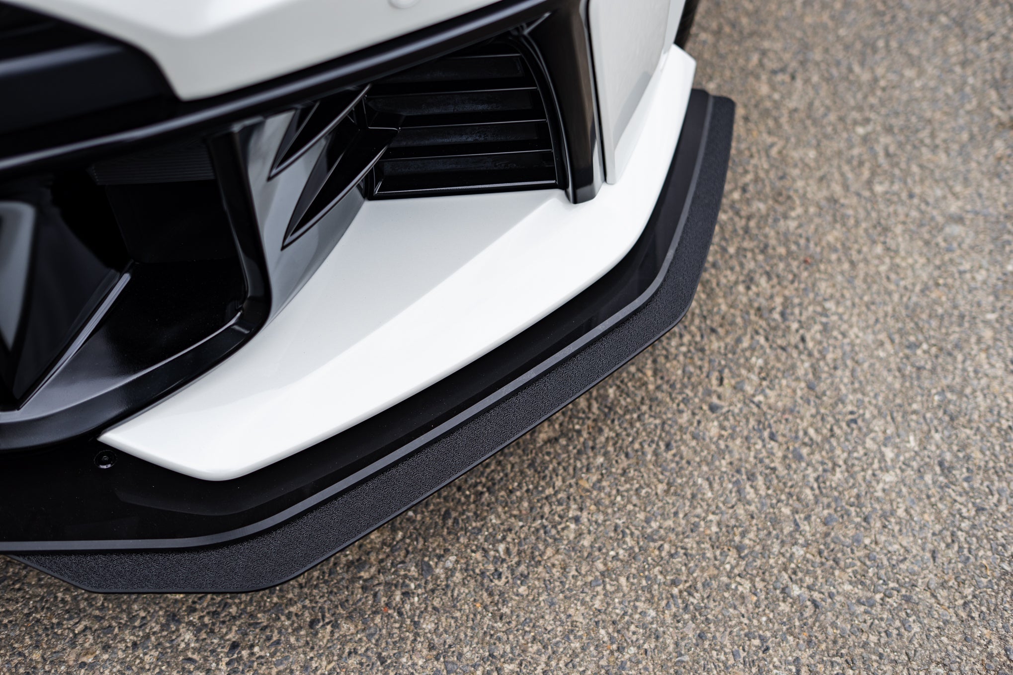 Toyota Yaris GR Gen2 2025 Chassis Mounted Front Lip Splitter & Bumper Reinforcement Plate