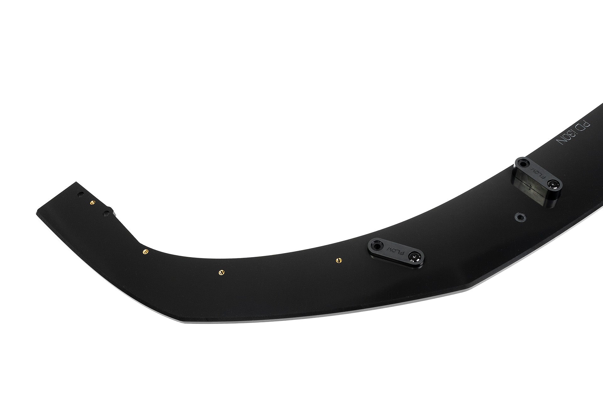 RETURNED STOCK - i30N Hatch PD (2018-2020) Front Lip Splitter & Reinforcement Brackets - GLOSS BLACK
