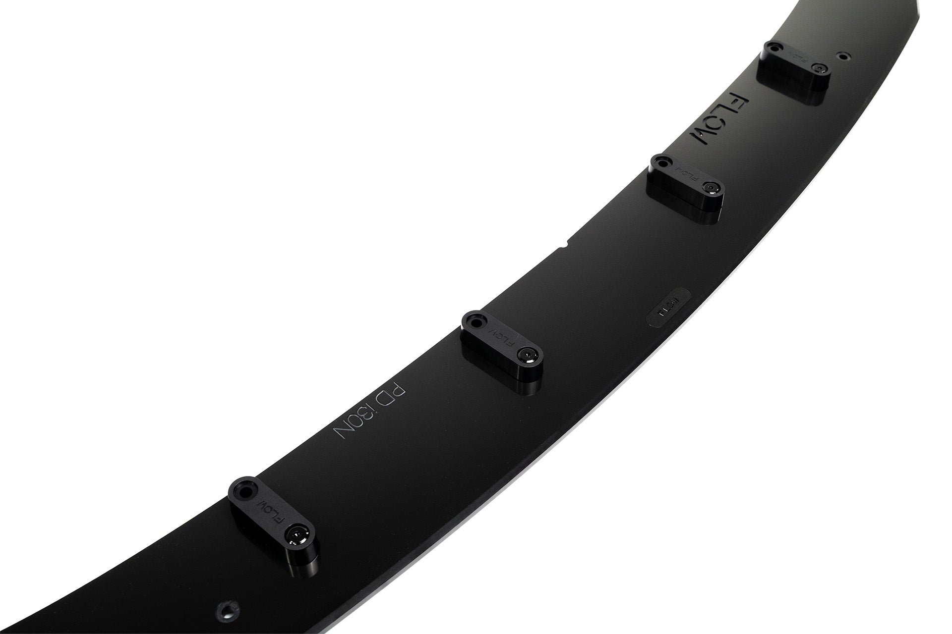 RETURNED STOCK - i30N Hatch PD (2018-2020) Front Lip Splitter & Reinforcement Brackets - GLOSS BLACK