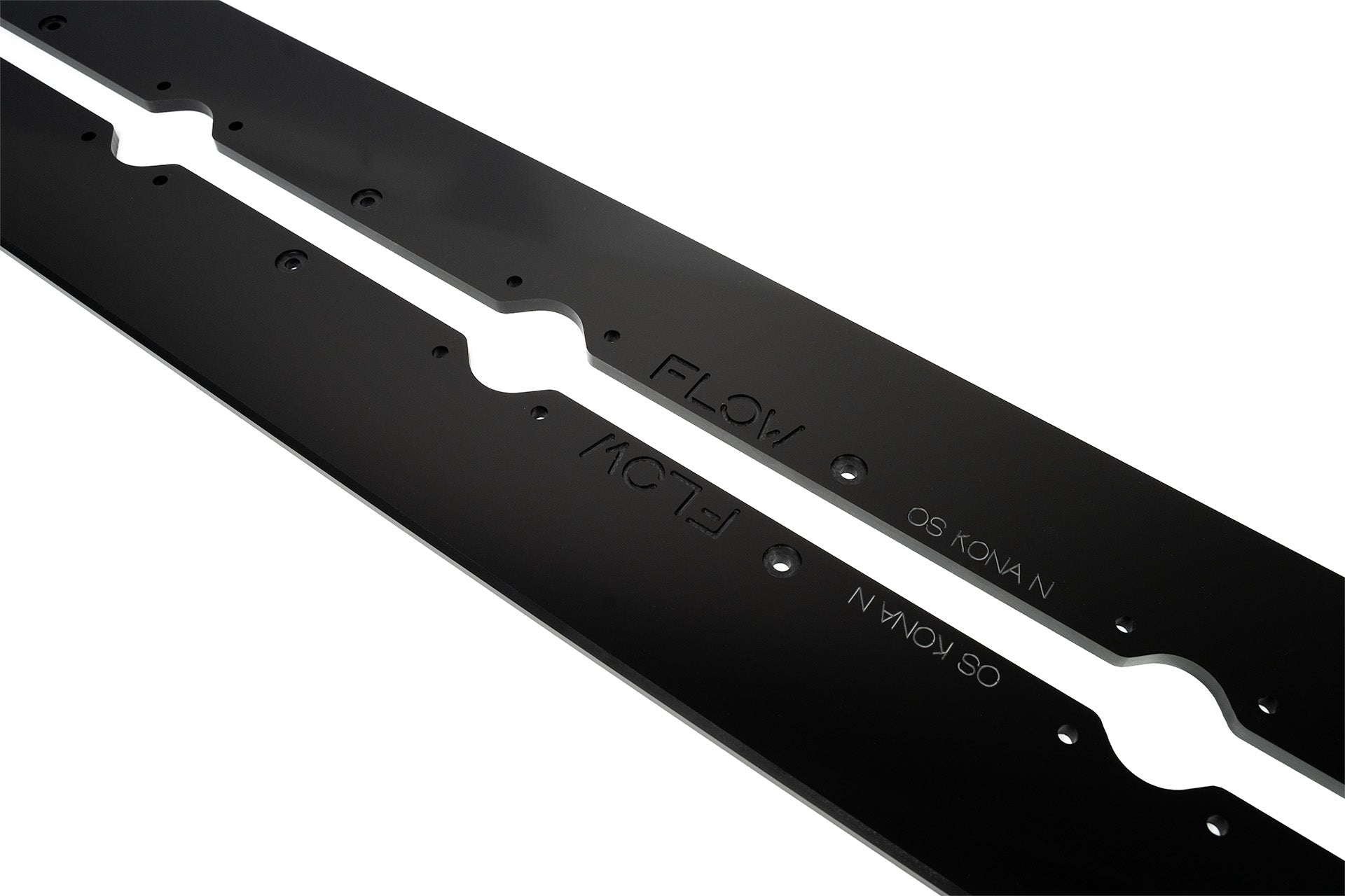 RETURNED STOCK - Kona N Side Skirt Splitters (Pair) - GLOSS BLACK