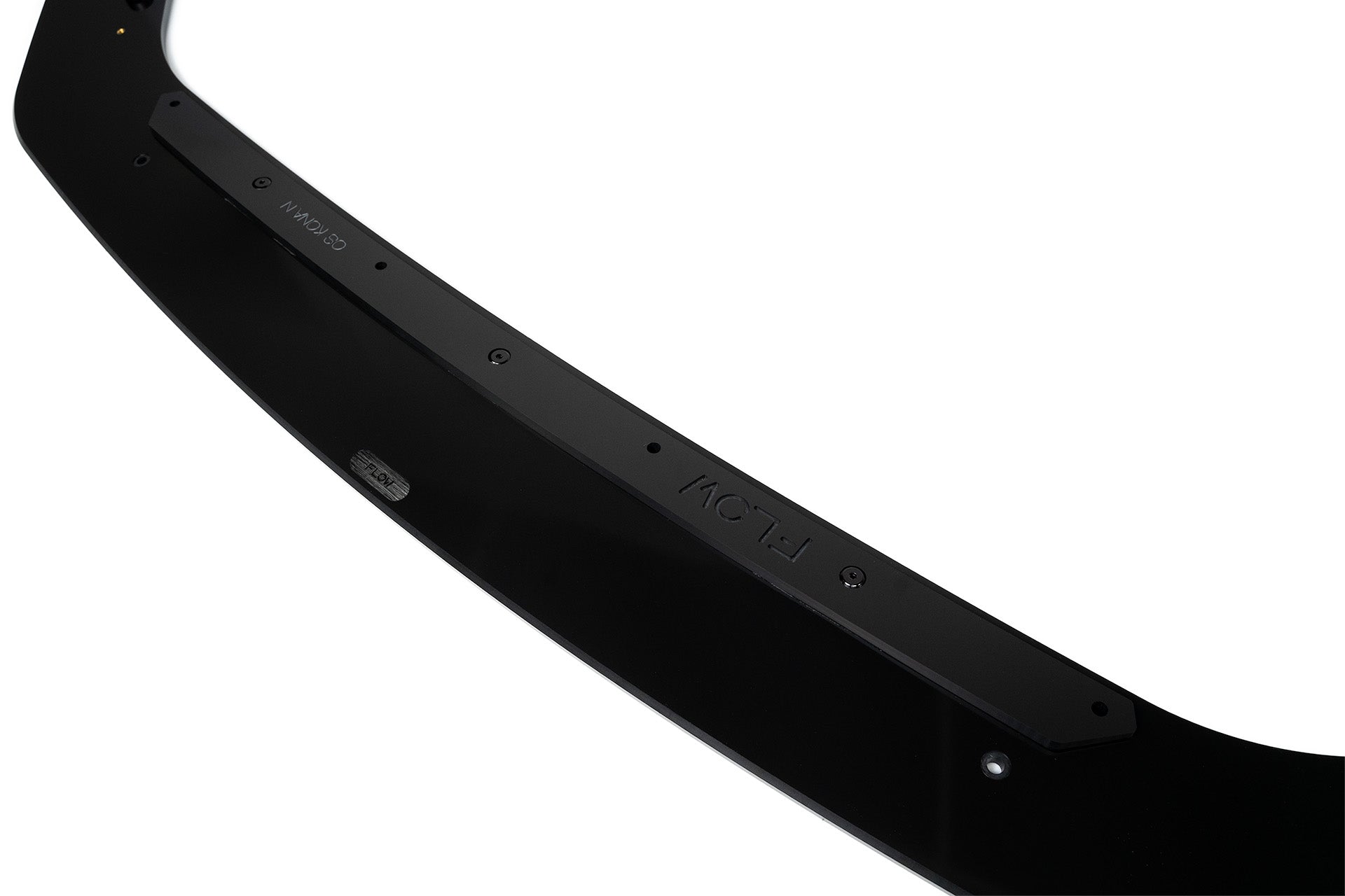 EX-DISPLAY - Kona N Front Lip Splitter - TEXTURED MATTE BLACK
