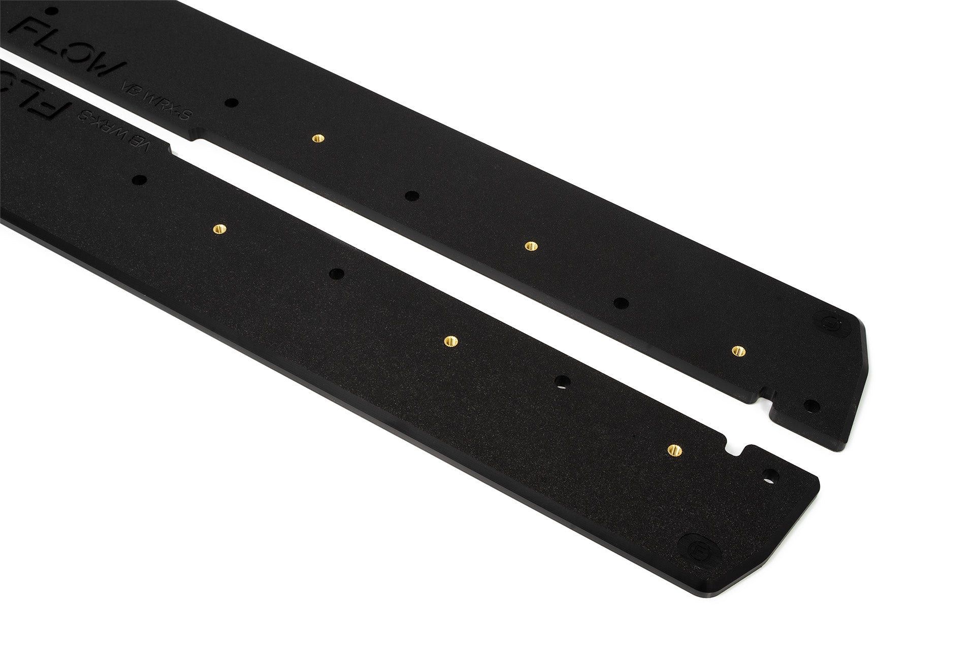 EX-DISPLAY - VB WRX Side Skirt Splitters (TEXTURED: Pair)