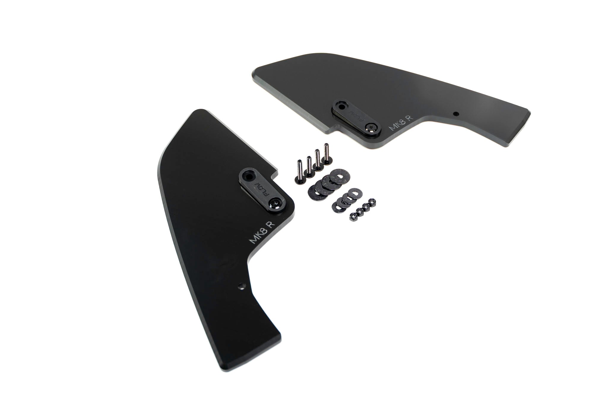 EX-DISPLAY - MK8 Golf R Rear Spats (Pair) - GLOSS BLACK