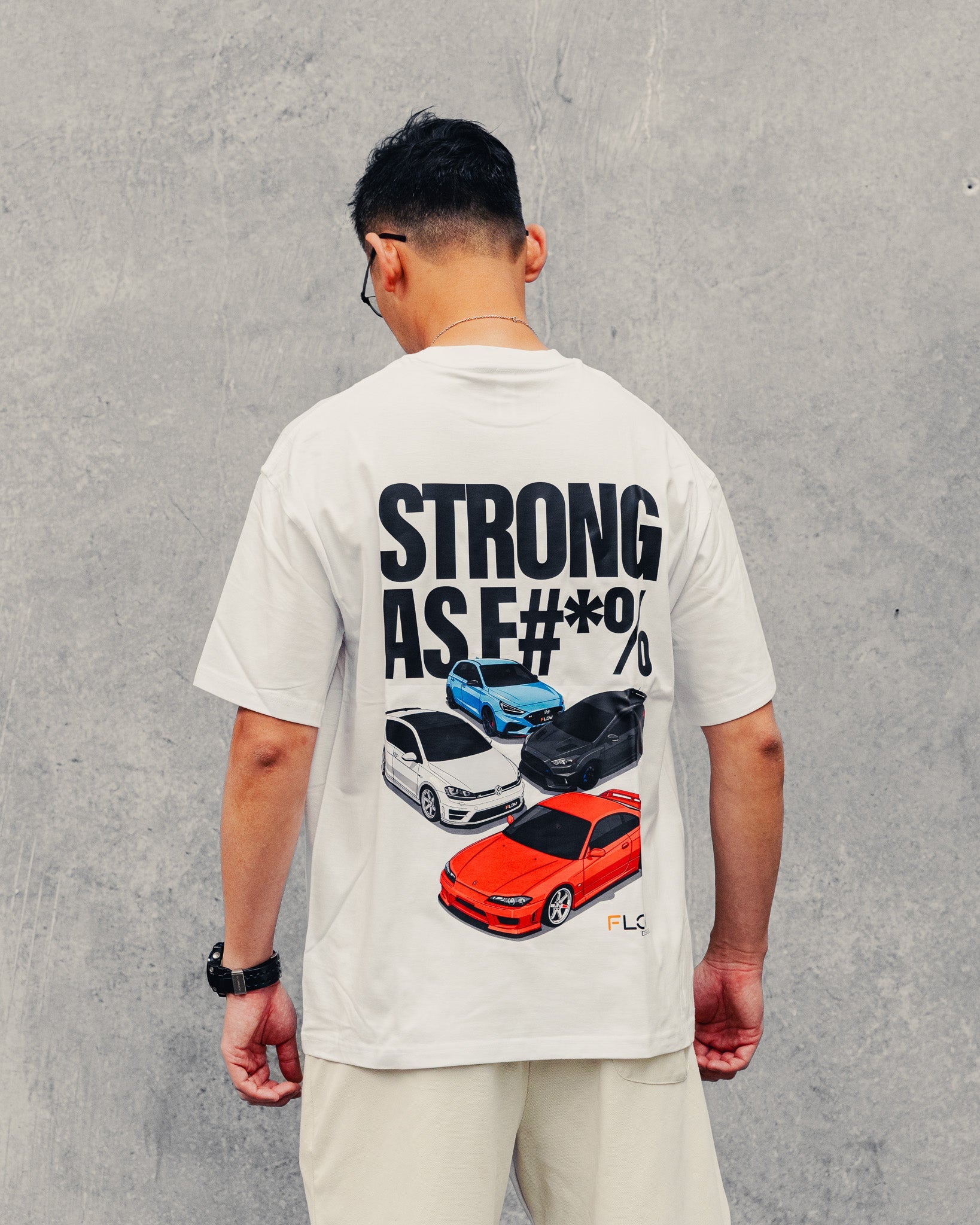 STRONG AS F#*% Black Label Exclusive Oversize Tee
