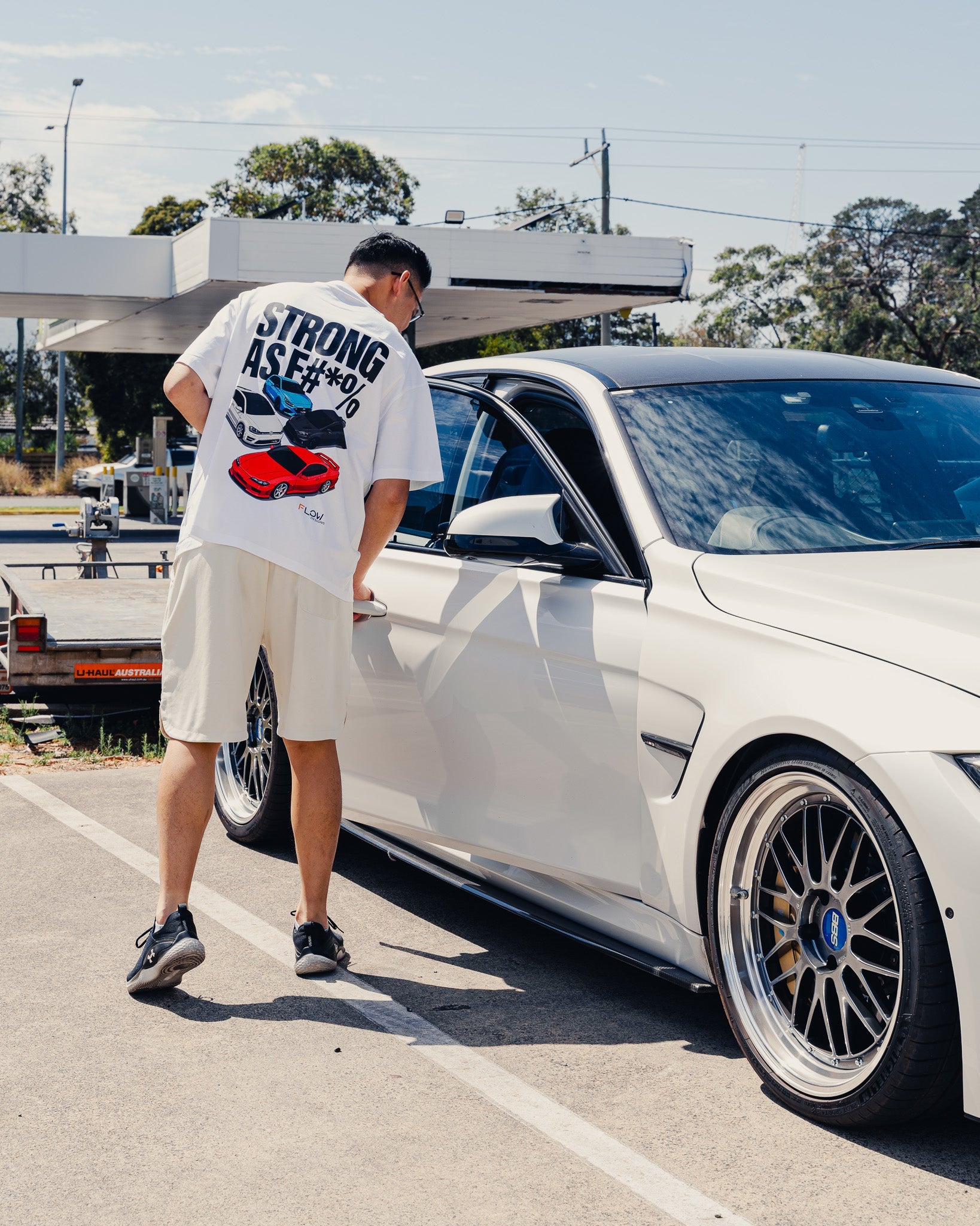 STRONG AS F#*% Black Label Exclusive Oversize Tee