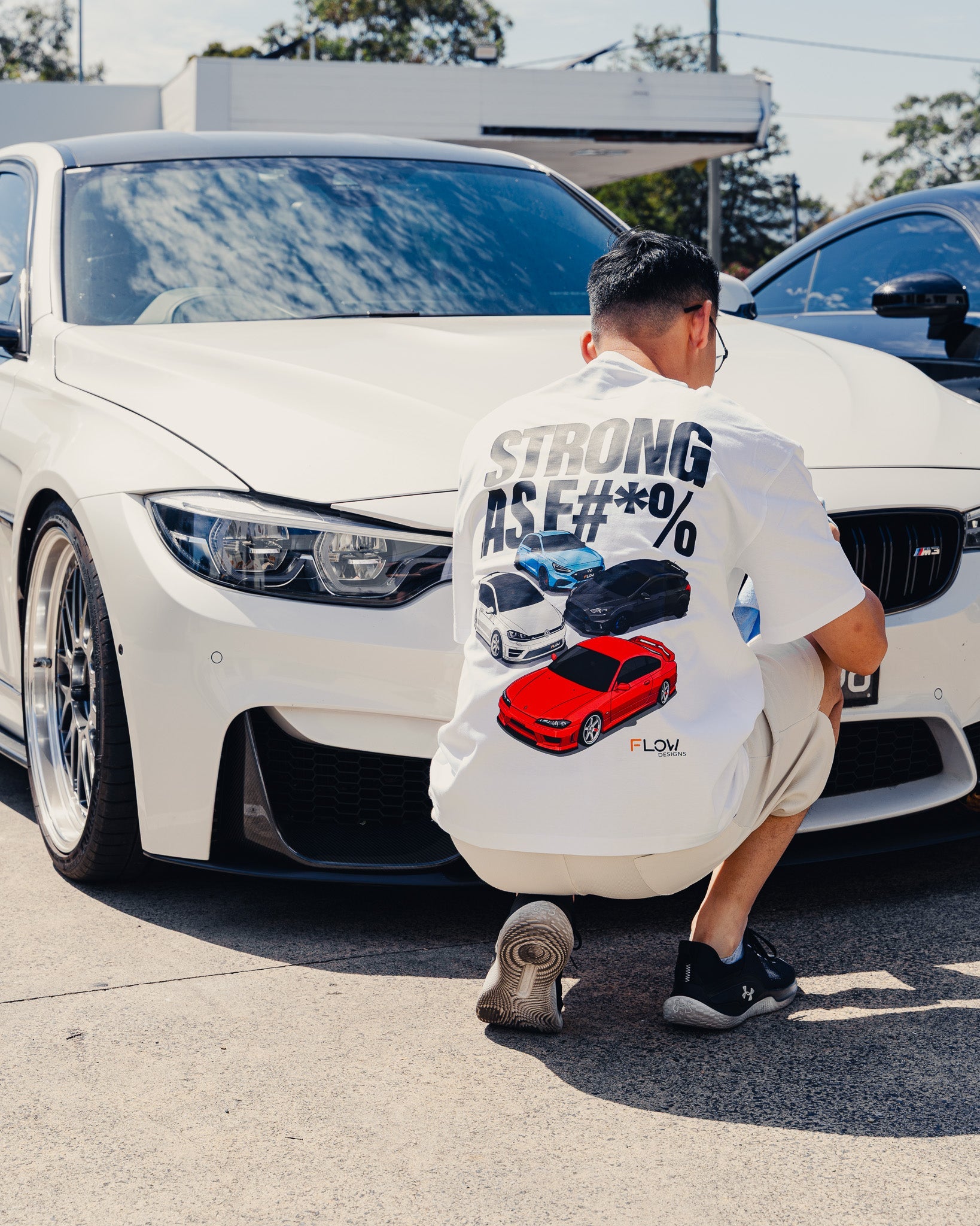 STRONG AS F#*% Black Label Exclusive Oversize Tee