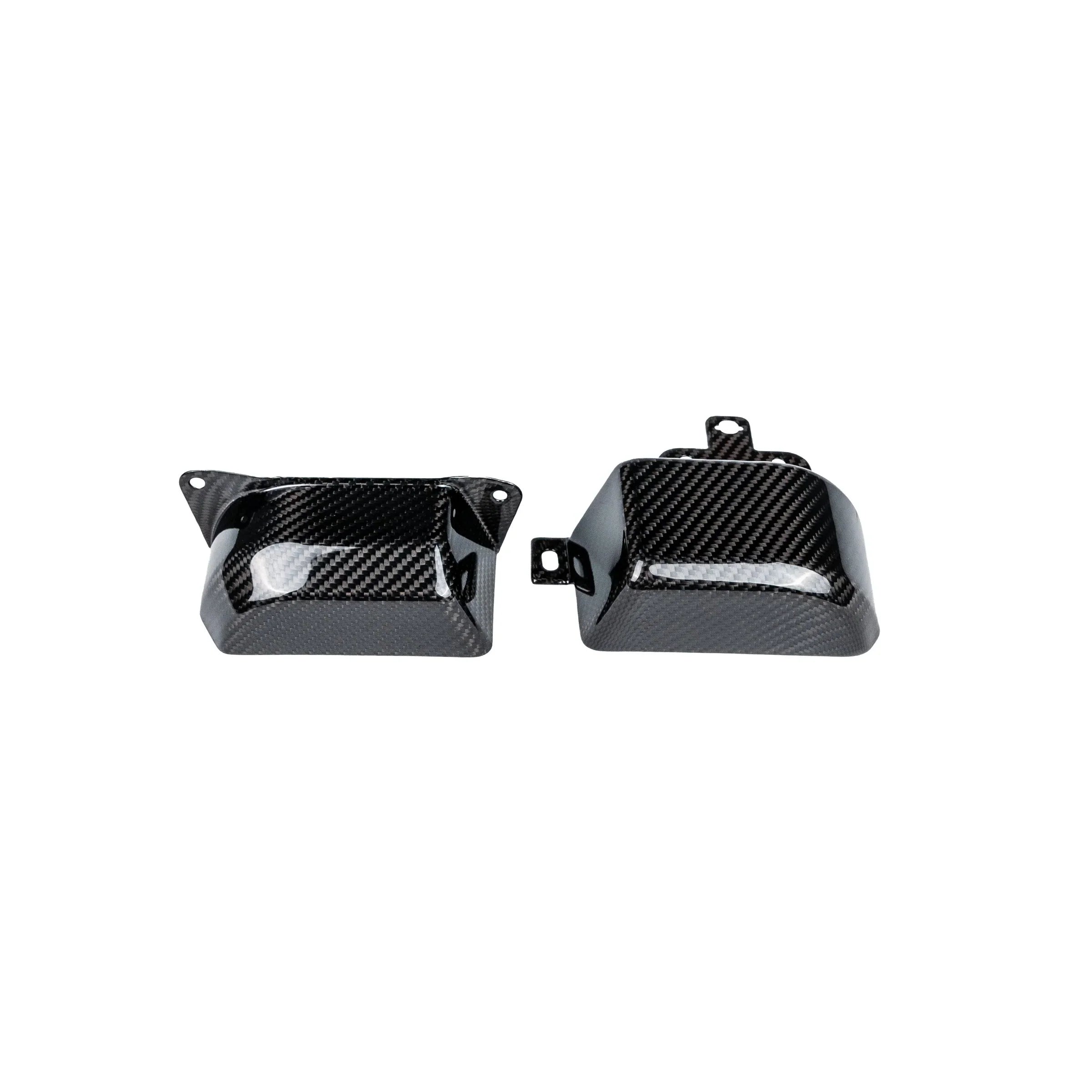 FloKraft Dry Carbon Fibre Engine Bay Pulley Covers for Subaru BRZ (ZD8) & Toyota GR86 (ZN8) 2022-2026