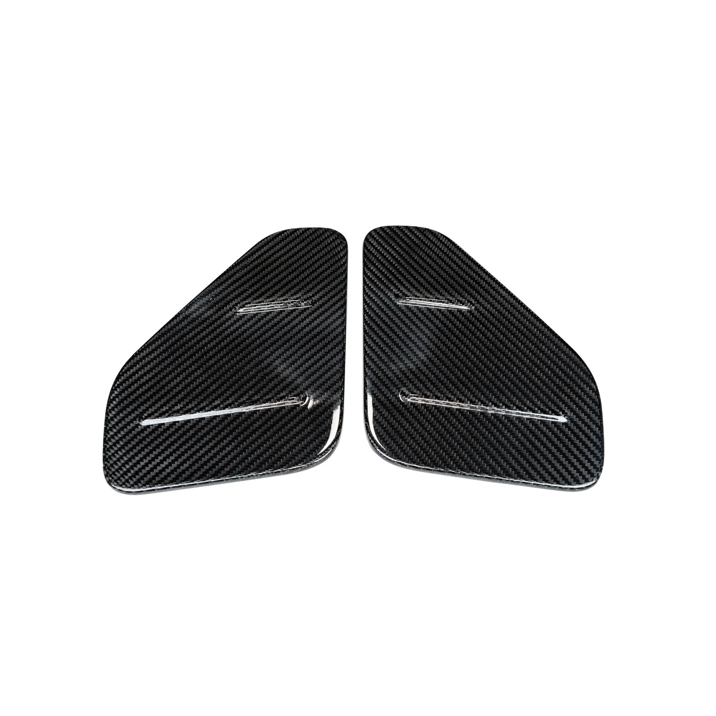 FloKraft Dry Carbon Fibre Knee Pad Panel Covers for Subaru BRZ (ZD8) & Toyota GR86 (ZN8) 2022-2026