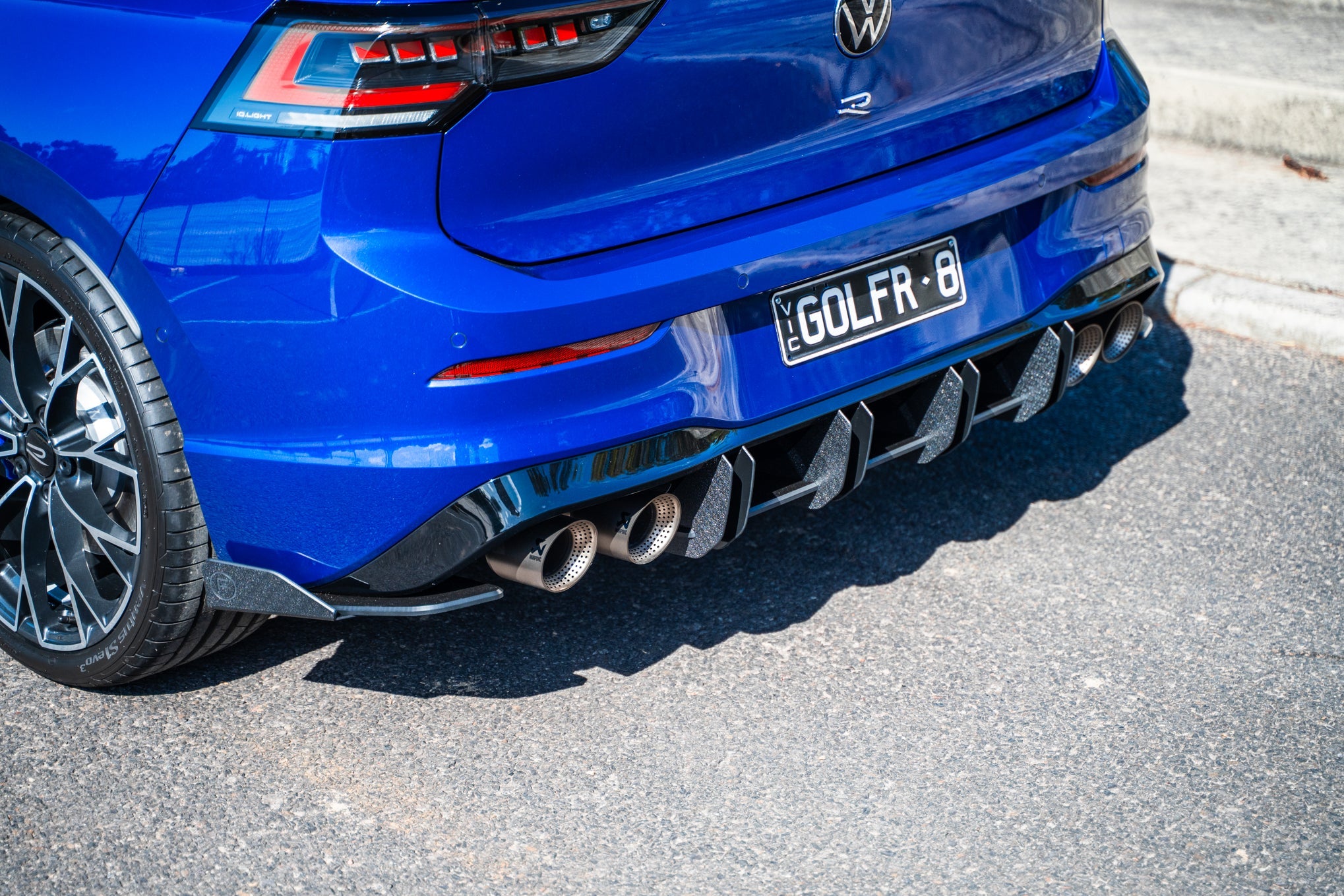 MK8.5 Golf R Rear Spat Winglets (Pair)