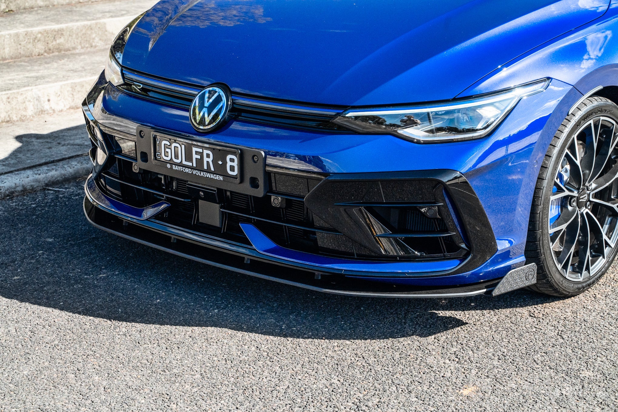 MK8.5 Golf R Front Lip Splitter Winglets (Pair)