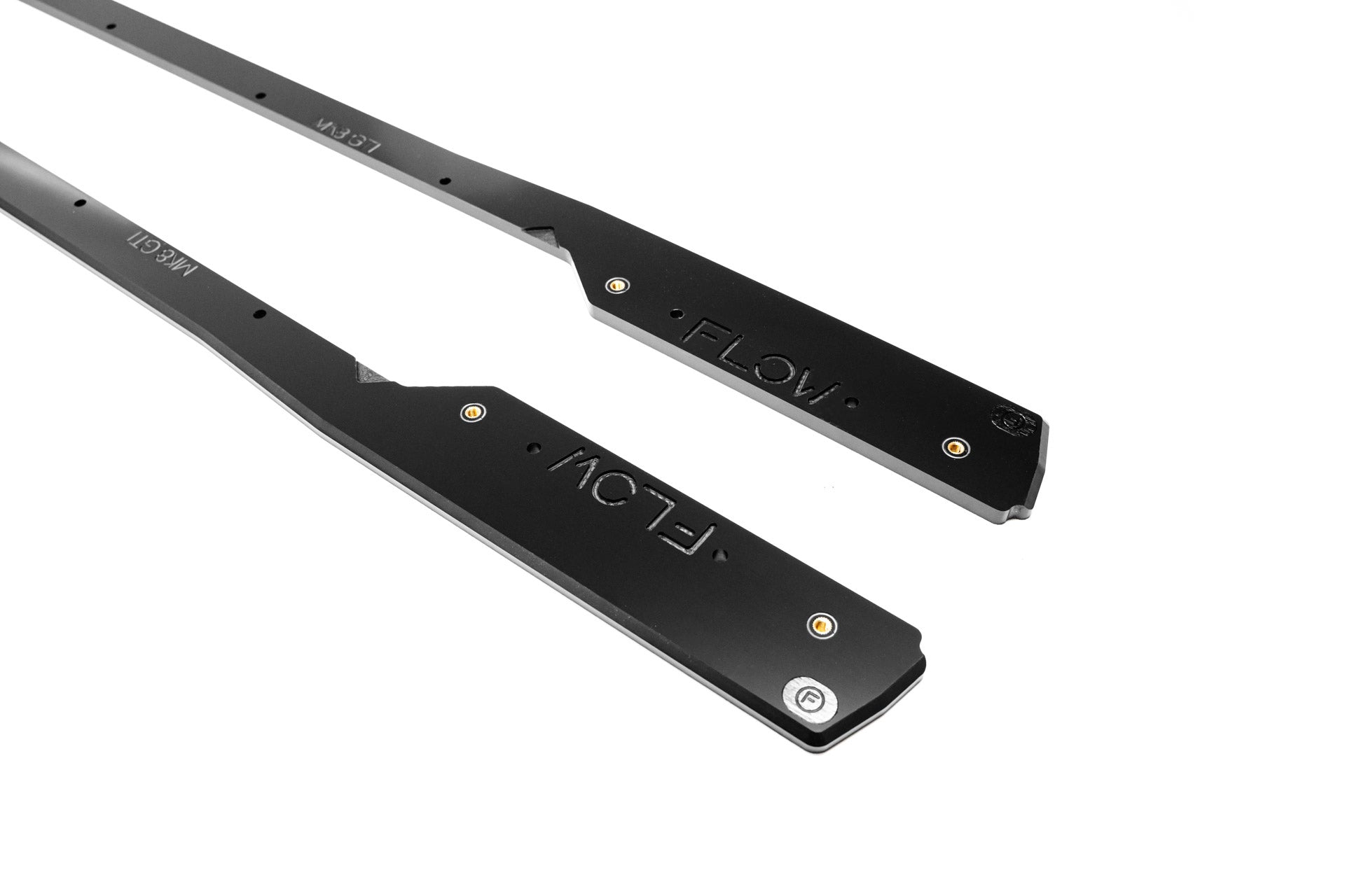DISCONTINUED SANDED MATTE FINISH - MK8 Golf GTI Side Skirt Splitters (Pair)