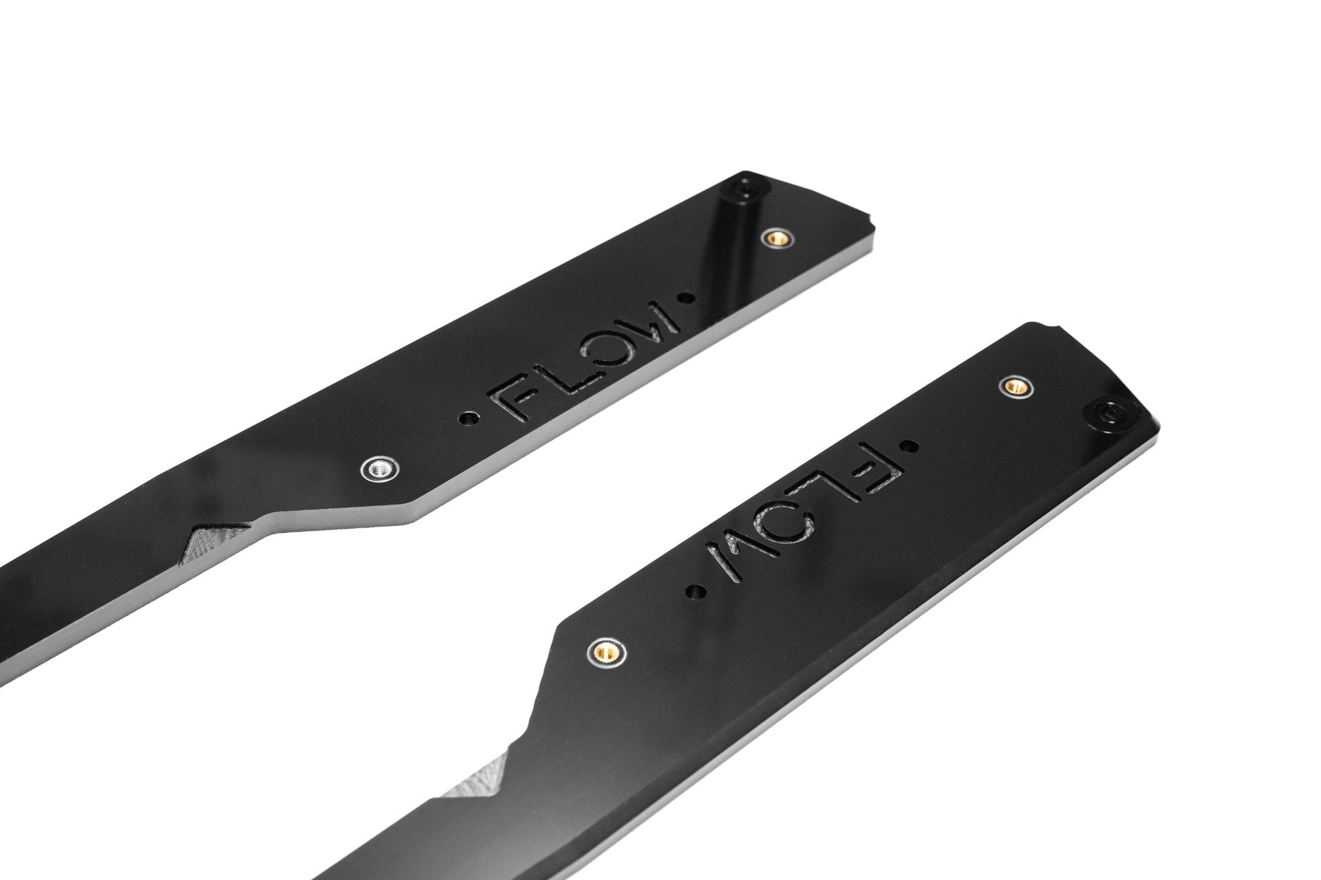 DEMO STOCK - MK8 Golf GTI Side Skirt Splitters (Pair) - GLOSS BLACK