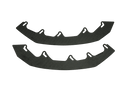 S3 8V Sedan Facelift Front Lip Splitter Extensions (Pair)