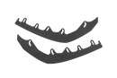 Impreza WRX/RS G3 Sedan PFL Front Lip Splitter Extensions (Pair)