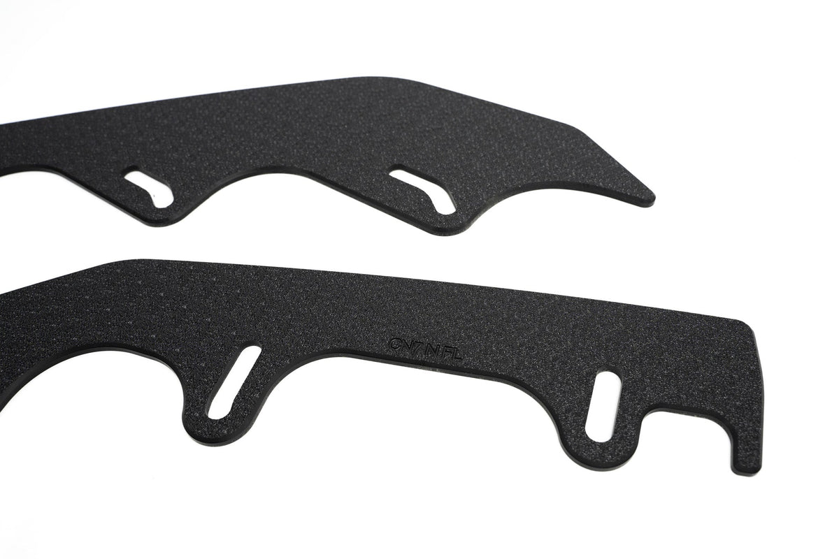CN7 V2 Elantra N Sedan Facelift V2 - 2024+ Front Lip Splitter Extensions (Pair)