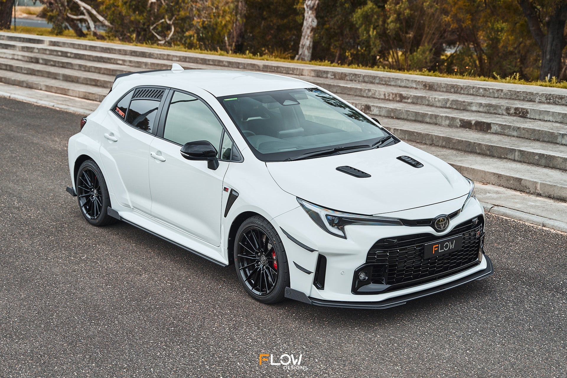 RETURNED STOCK - Corolla GR Side Skirt Splitters (TEXTURED: Pair)