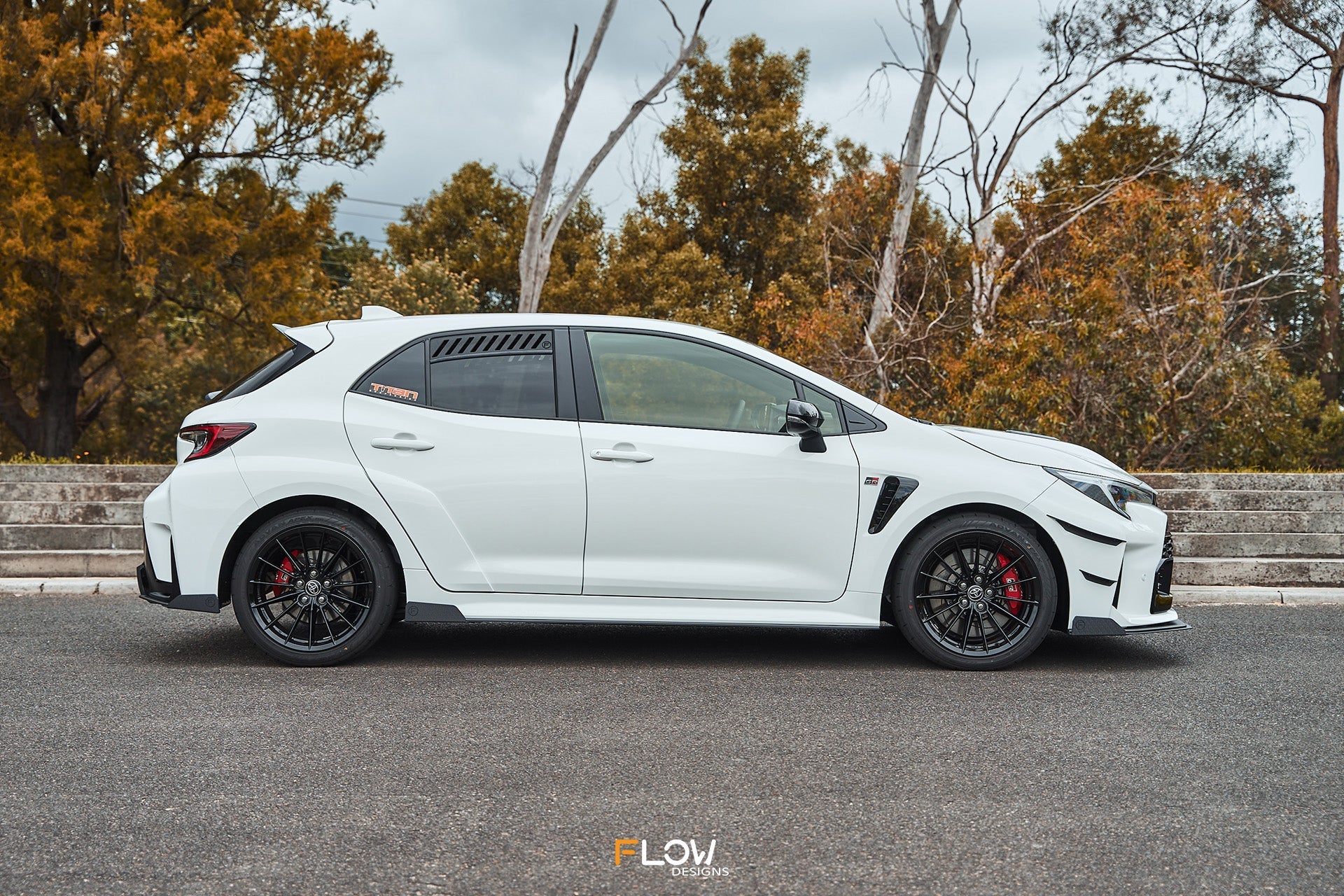 RETURNED STOCK - Corolla GR Side Skirt Splitters (TEXTURED: Pair)