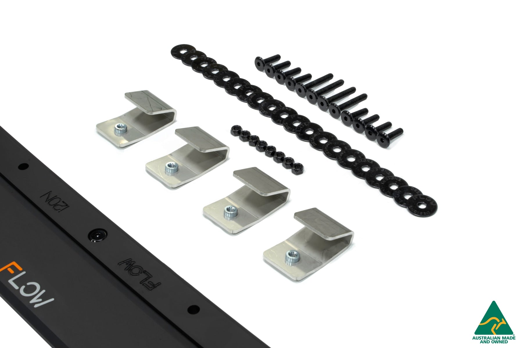 EX-DISPLAY - i20 N BC3 Front Lip Splitter & Mounting Brackets - GLOSS BLACK