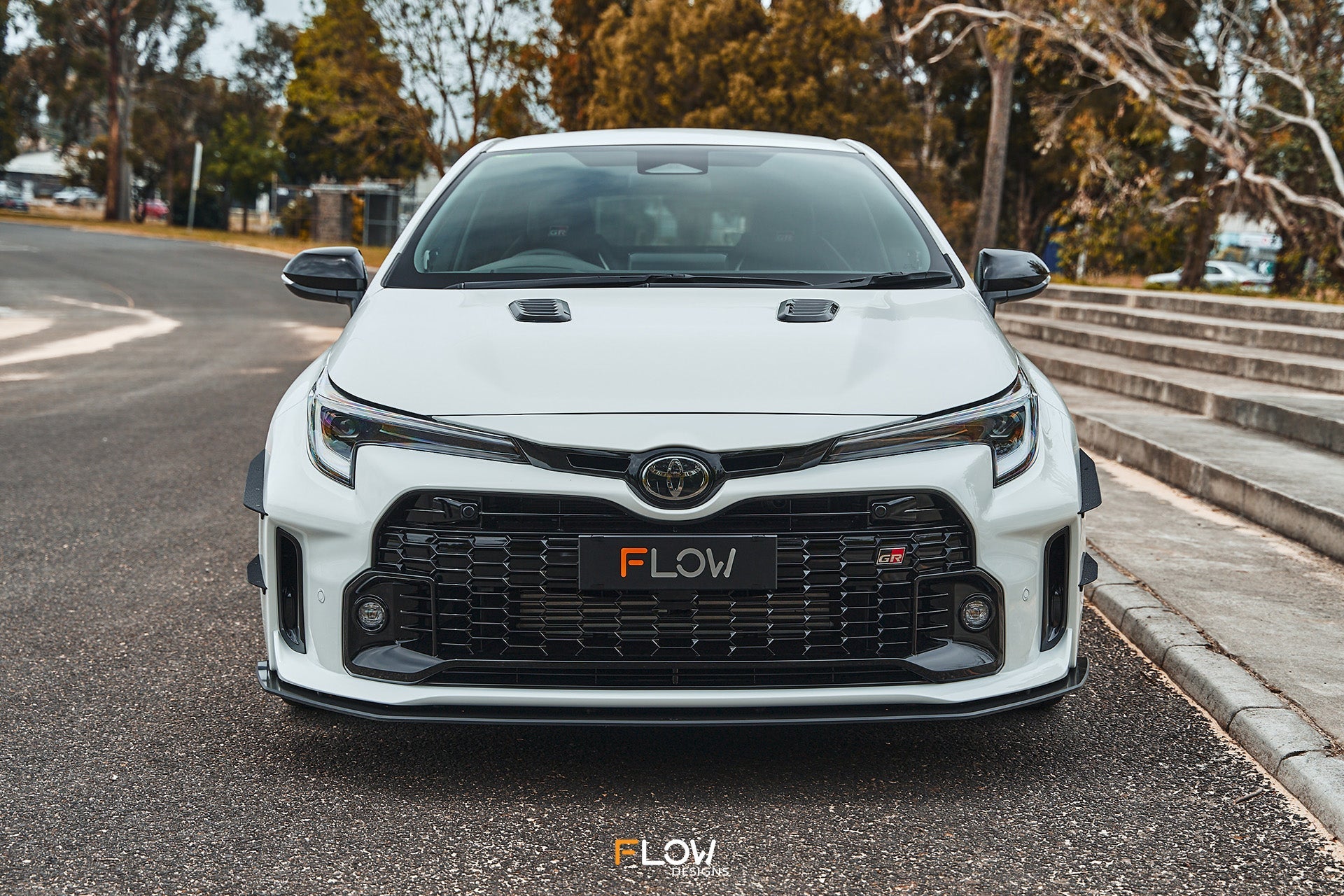 DEMO STOCK - Corolla GR Chassis Mounted Front Lip Splitter (GLOSS)