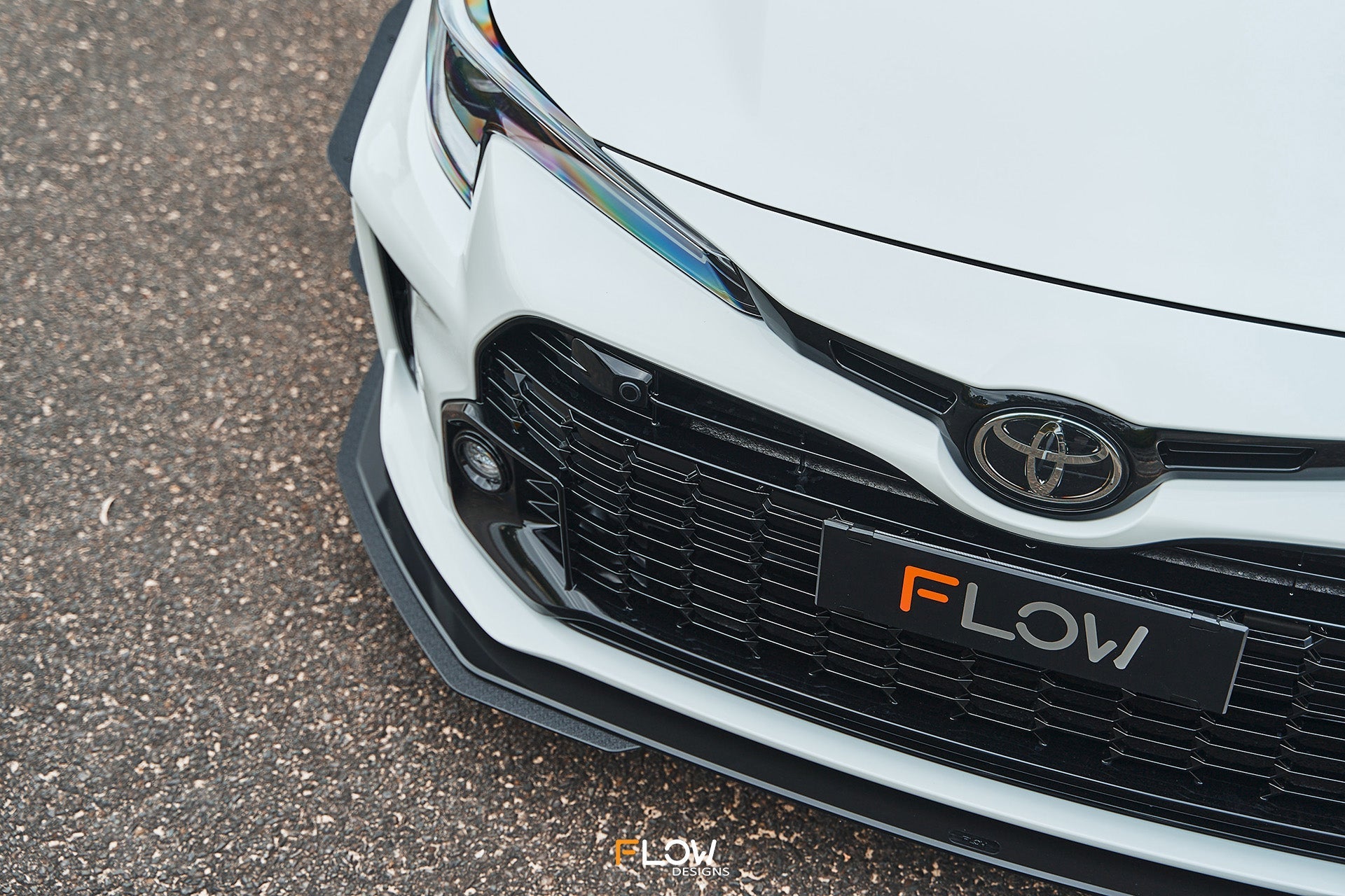 RETURNED STOCK - Corolla GR Chassis Mounted Front Lip Splitter (GLOSS)