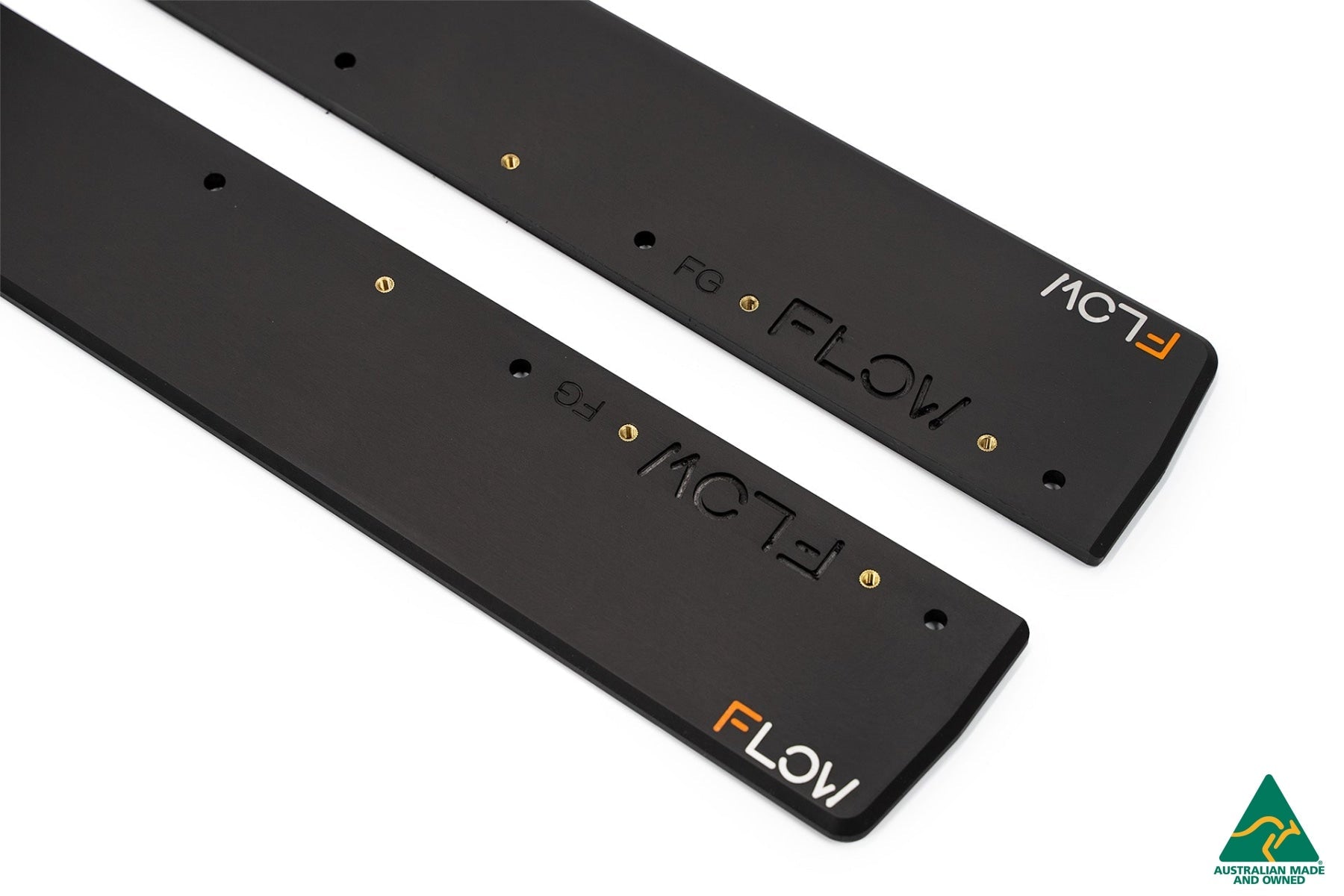 EX-DISPLAY - MK1 Falcon FG Side Skirt Splitters (Pair) - GLOSS BLACK