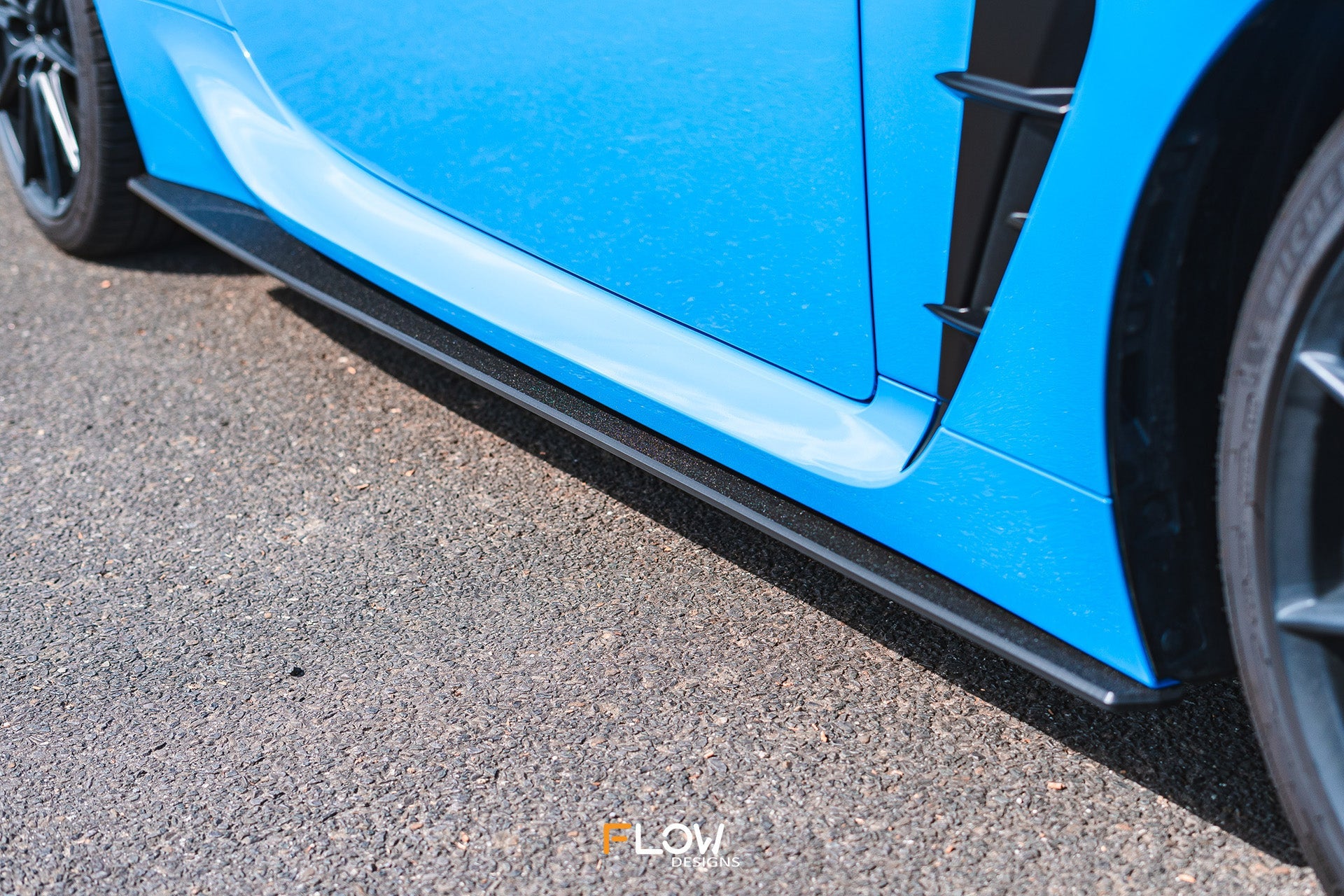 EX-DISPLAY - Toyota ZN8 GR86 / Subaru ZD8 BRZ Side Skirt Splitters (TEXTURED: Pair)