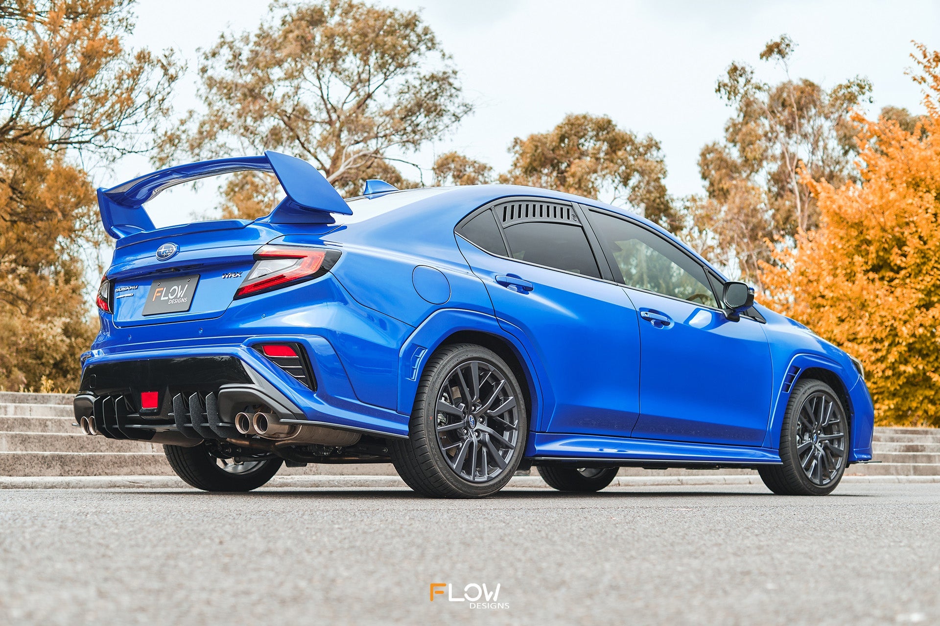 DEMO STOCK - VB WRX Flow-Lock Rear Diffuser (GLOSS)