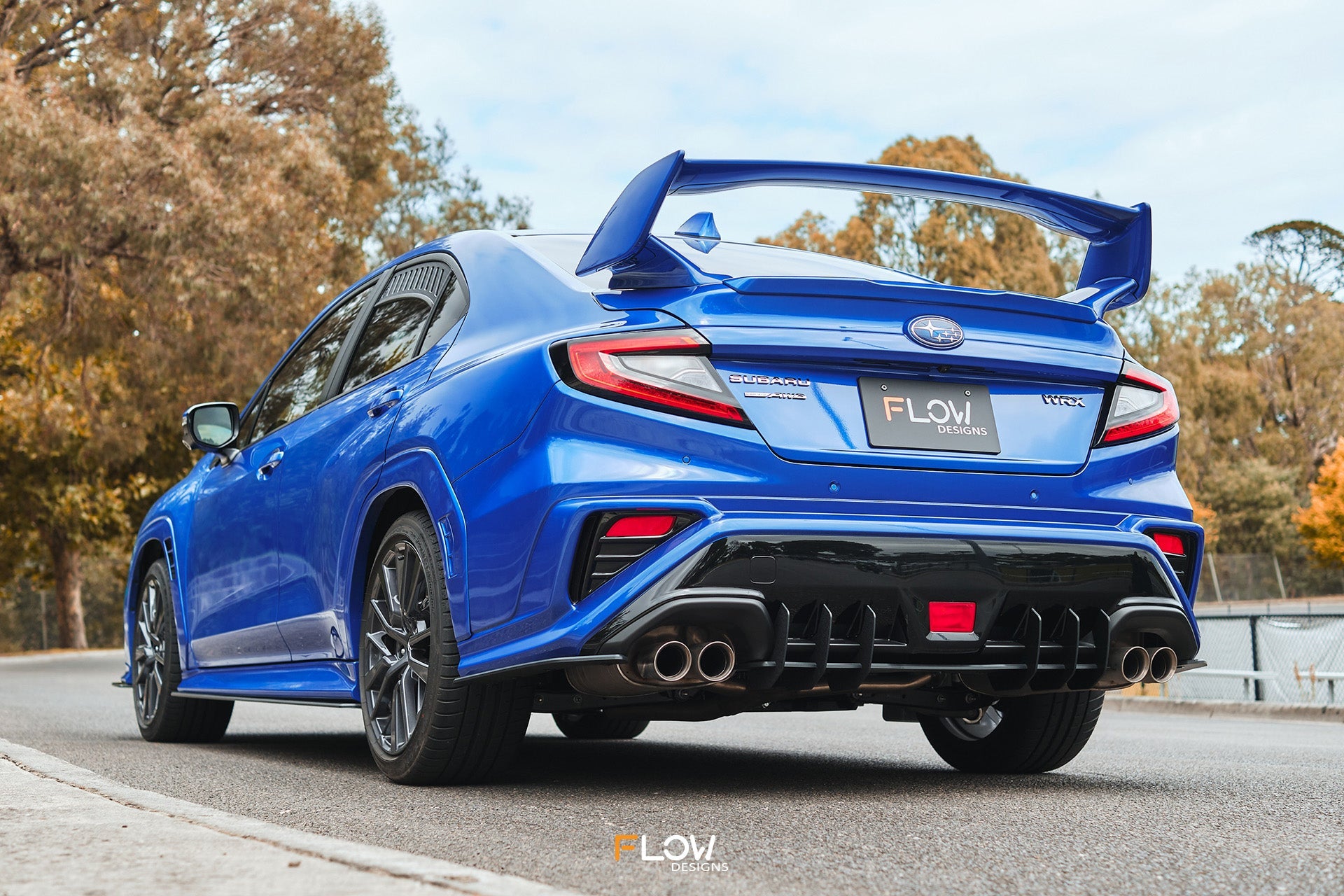 DEMO STOCK - VB WRX Flow-Lock Rear Diffuser (GLOSS)