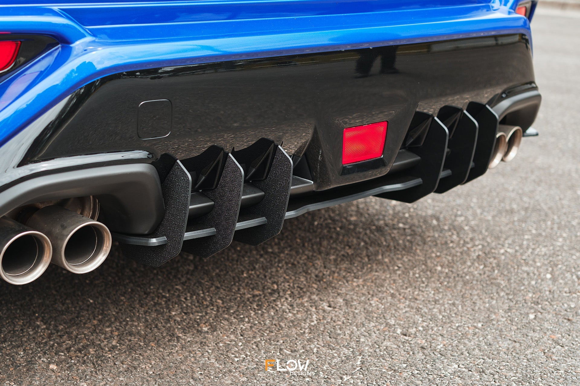 DEMO STOCK - VB WRX Flow-Lock Rear Diffuser (GLOSS)