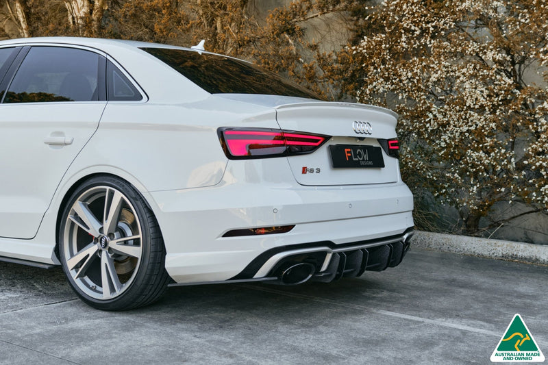 RS3 8V Sedan Facelift Flow-Lock Rear Diffuser