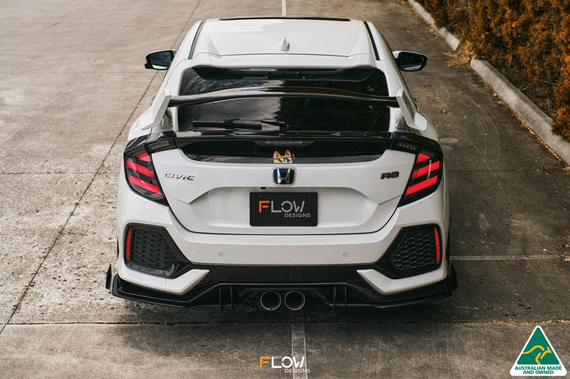 FK4/FK7 Civic RS Hatch PFL Flow-Lock Rear Diffuser