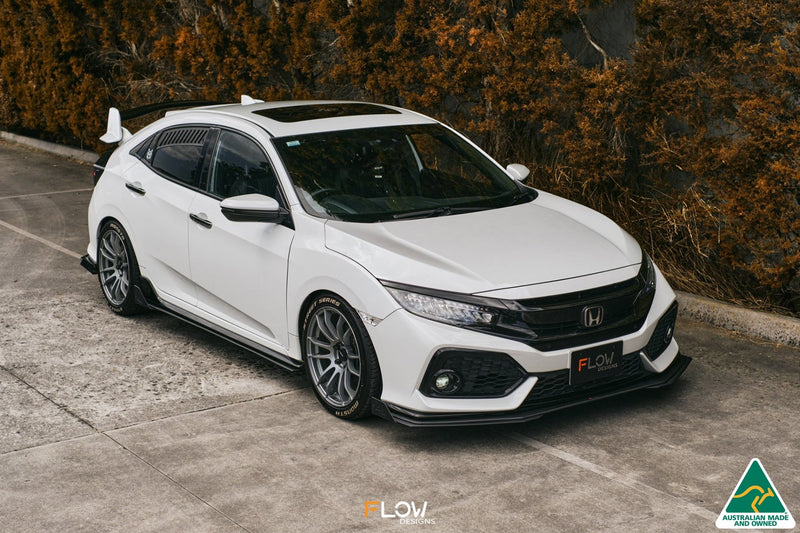 FK4/FK7 Civic RS Hatch PFL Front Lip Splitter