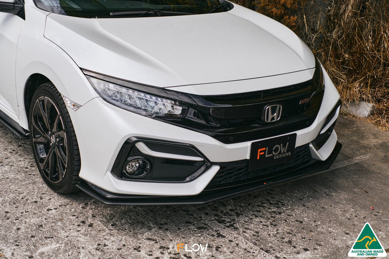 FK4/FK7 Civic RS Hatch FL Front Lip Splitter